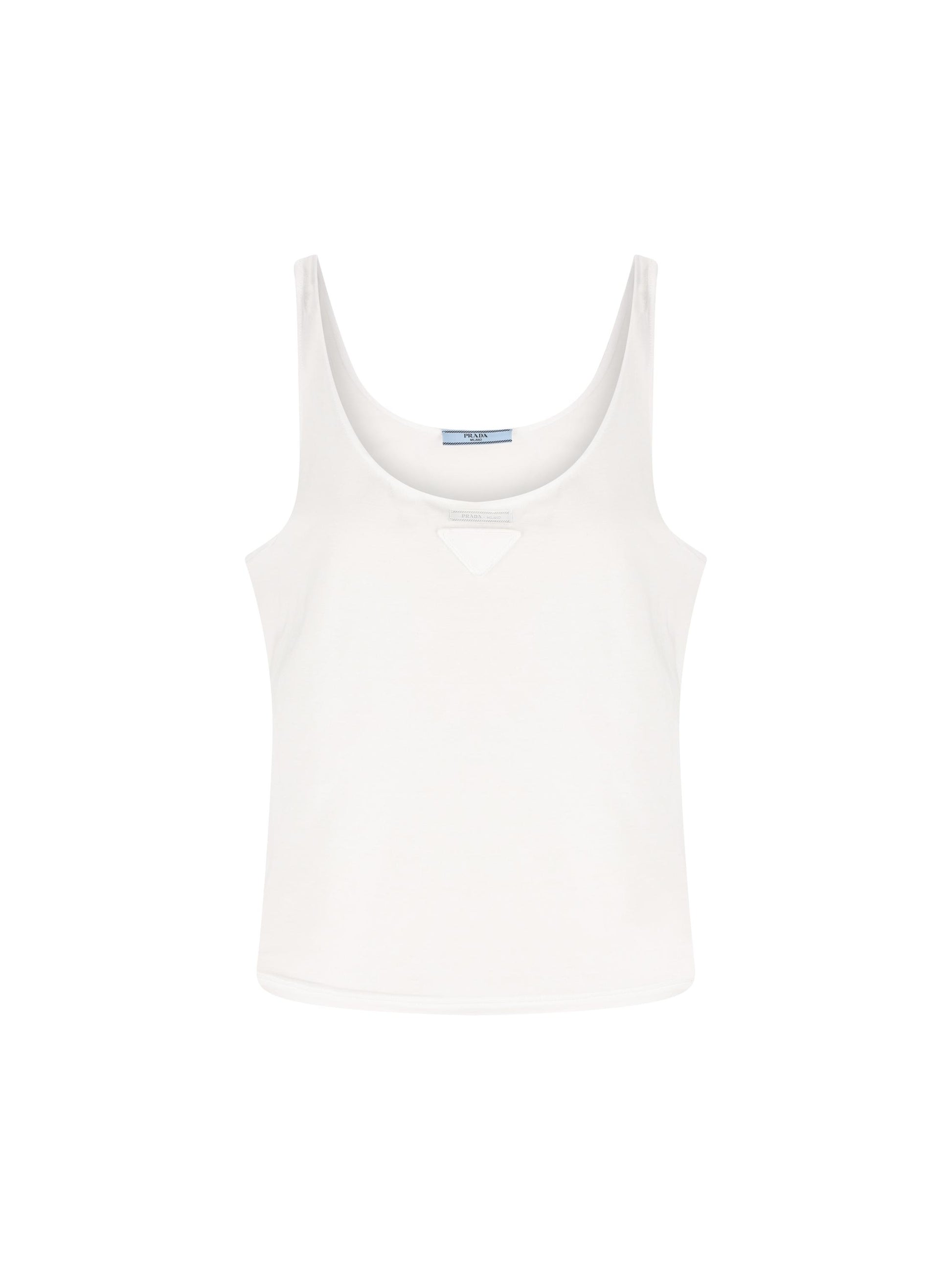 Top realizzato in cotone. 3570B 18QZF0009 PRADA 