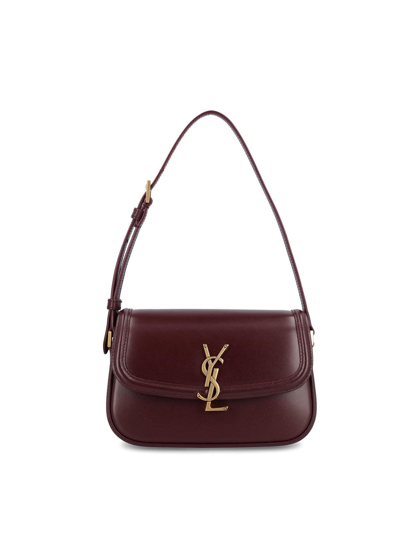 Borsa Solferino mini in pelle Box con chiusura Cassandre 843524 0SX0W6195 SAINT LAURENT 