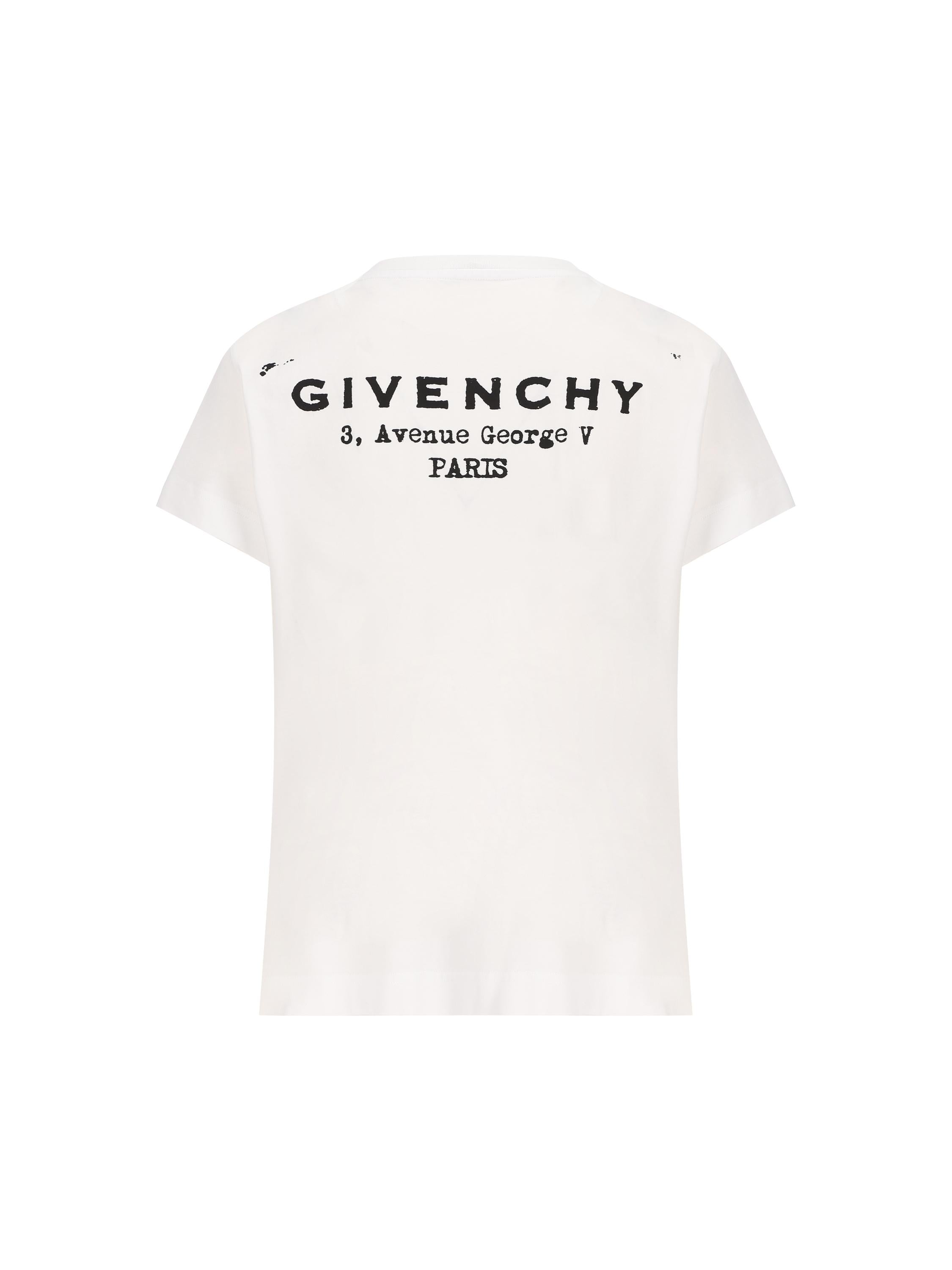 GIVENCHY Cotton T-Shirt- Franzkraler.com