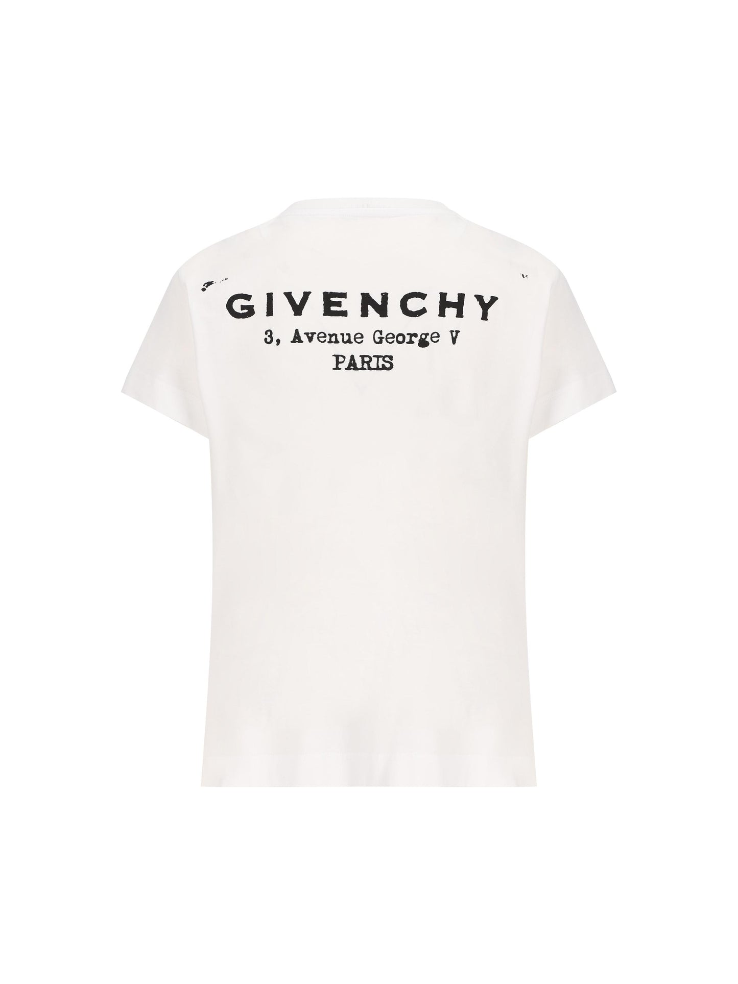 T-Shirt in cotone. BW70FJP75N 100 GIVENCHY 