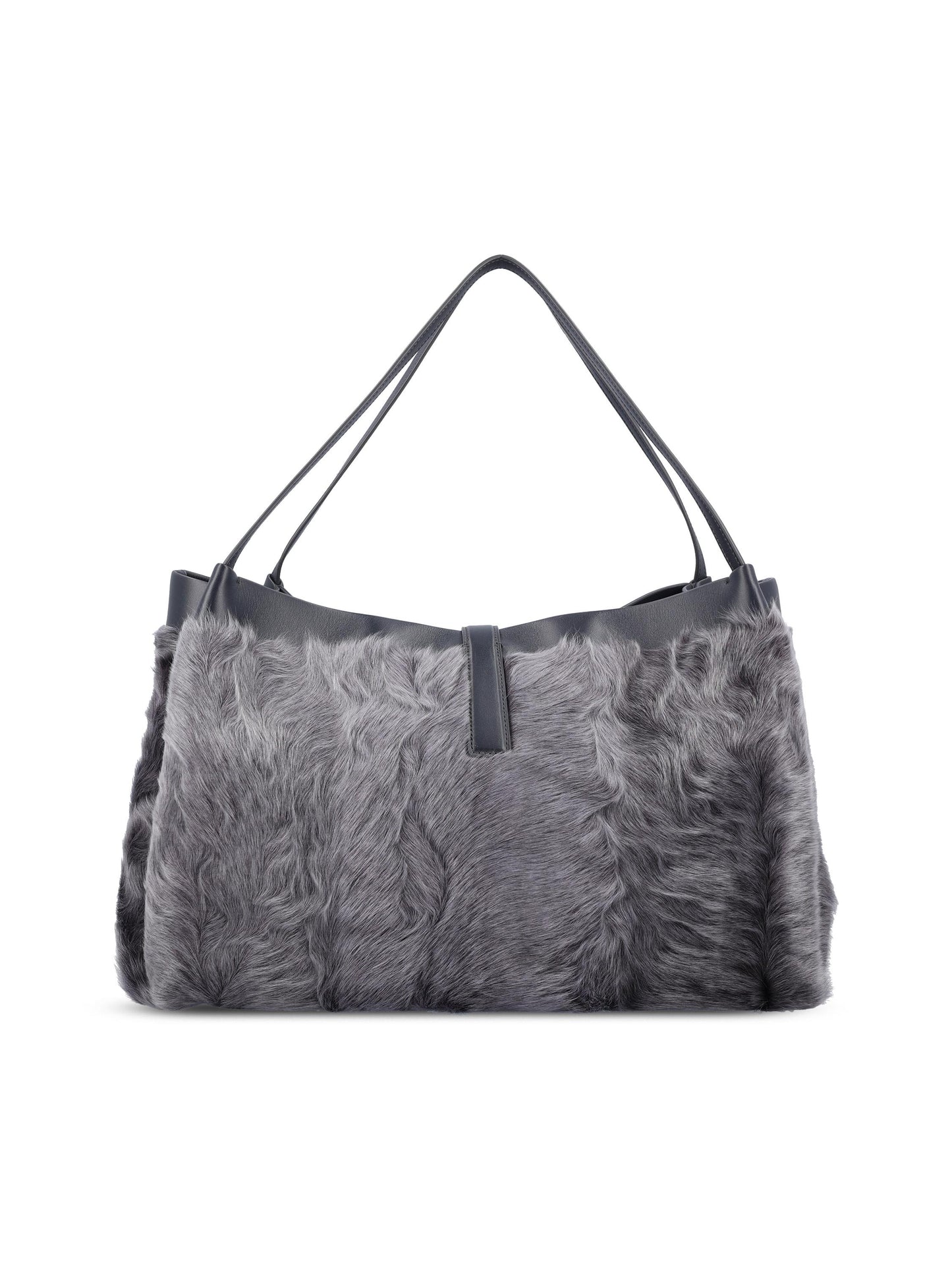 Tote bag realizzata in shearling di capretto e vitello. 21A437 787988002 SALVATORE FERRAGAMO 