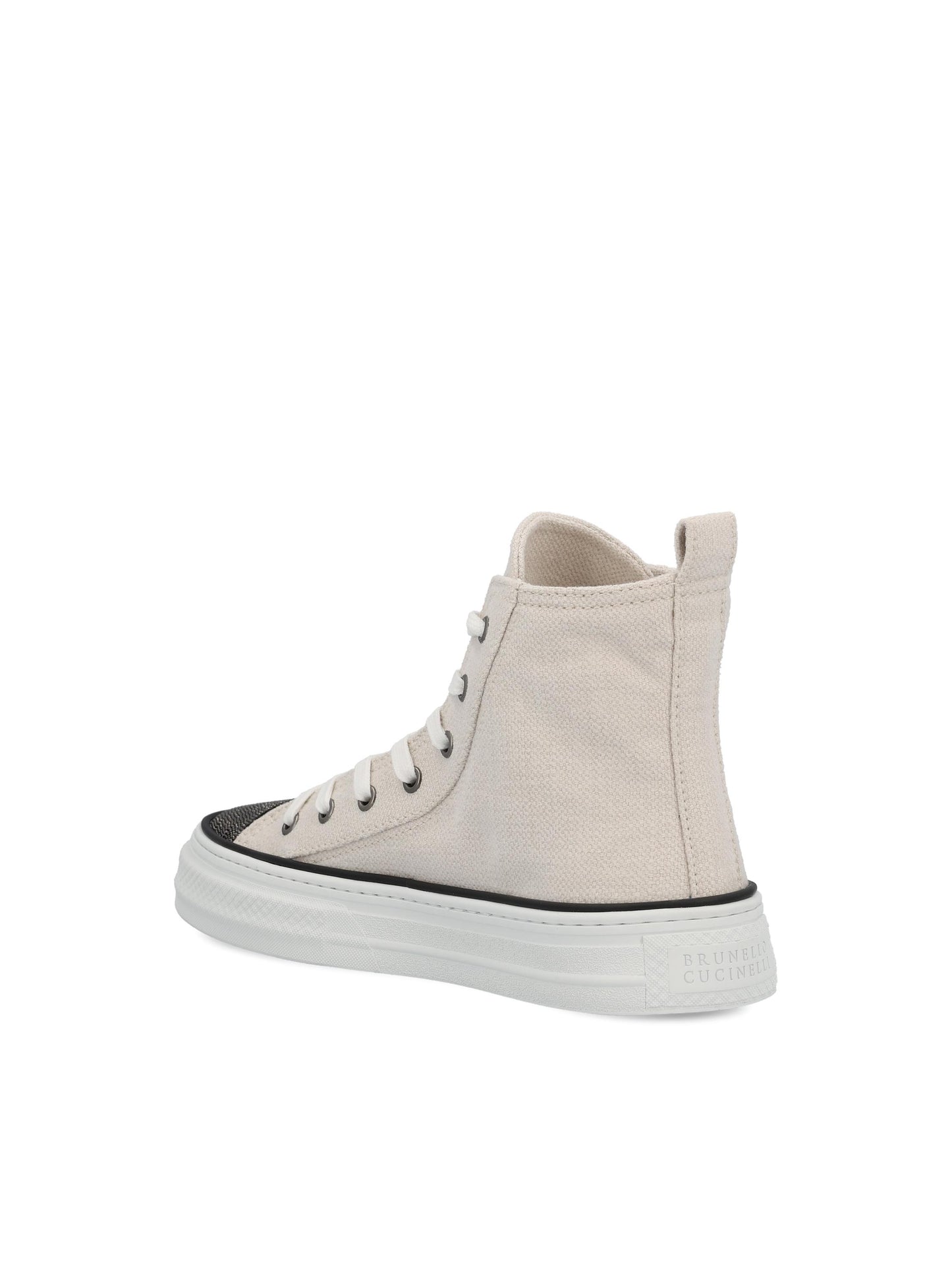 Sneakers realizzate in cotone e lino. MZ58G2618 C209 BRUNELLO CUCINELLI 