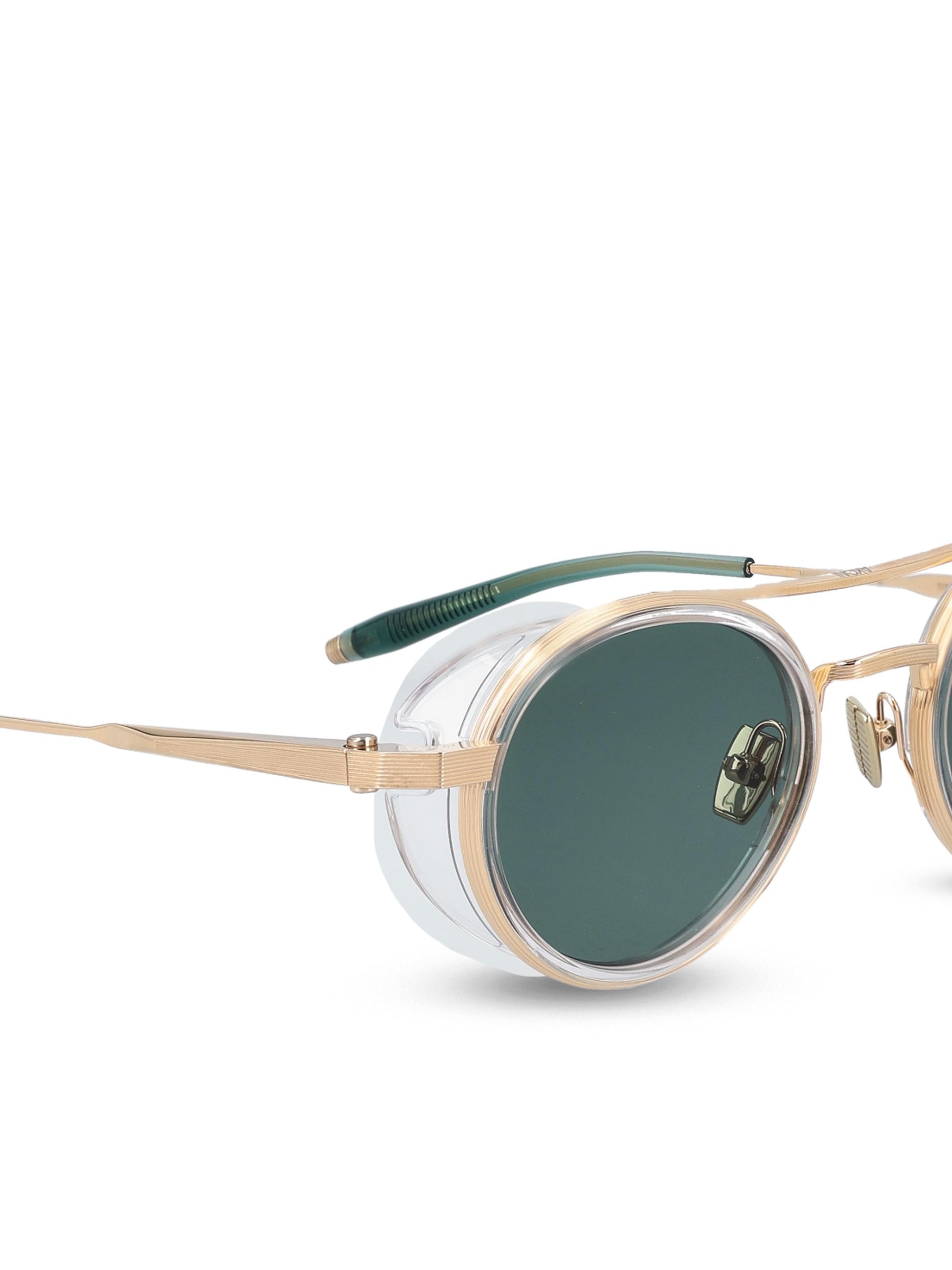 Occhiali da sole in titanio. AKS-532C-48 GLD - CRY AKONI 