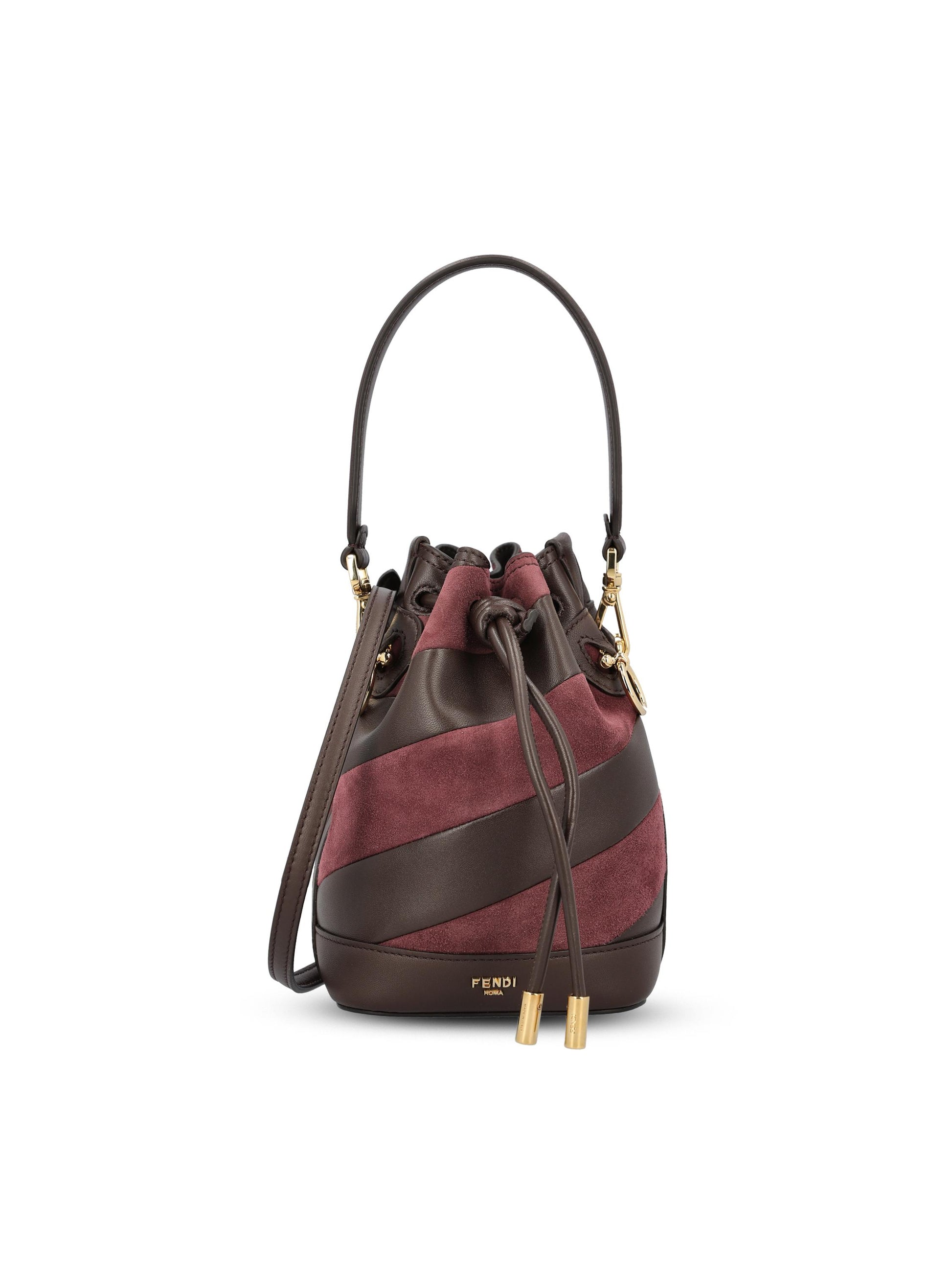 Iconico secchiello Mon Tresor in pelle. 8BS109 AYDRF1TVX FENDI 