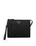Necessaire realizzato in re-nylon e saffiano. 2NE789 2DMHF0002 PRADA 