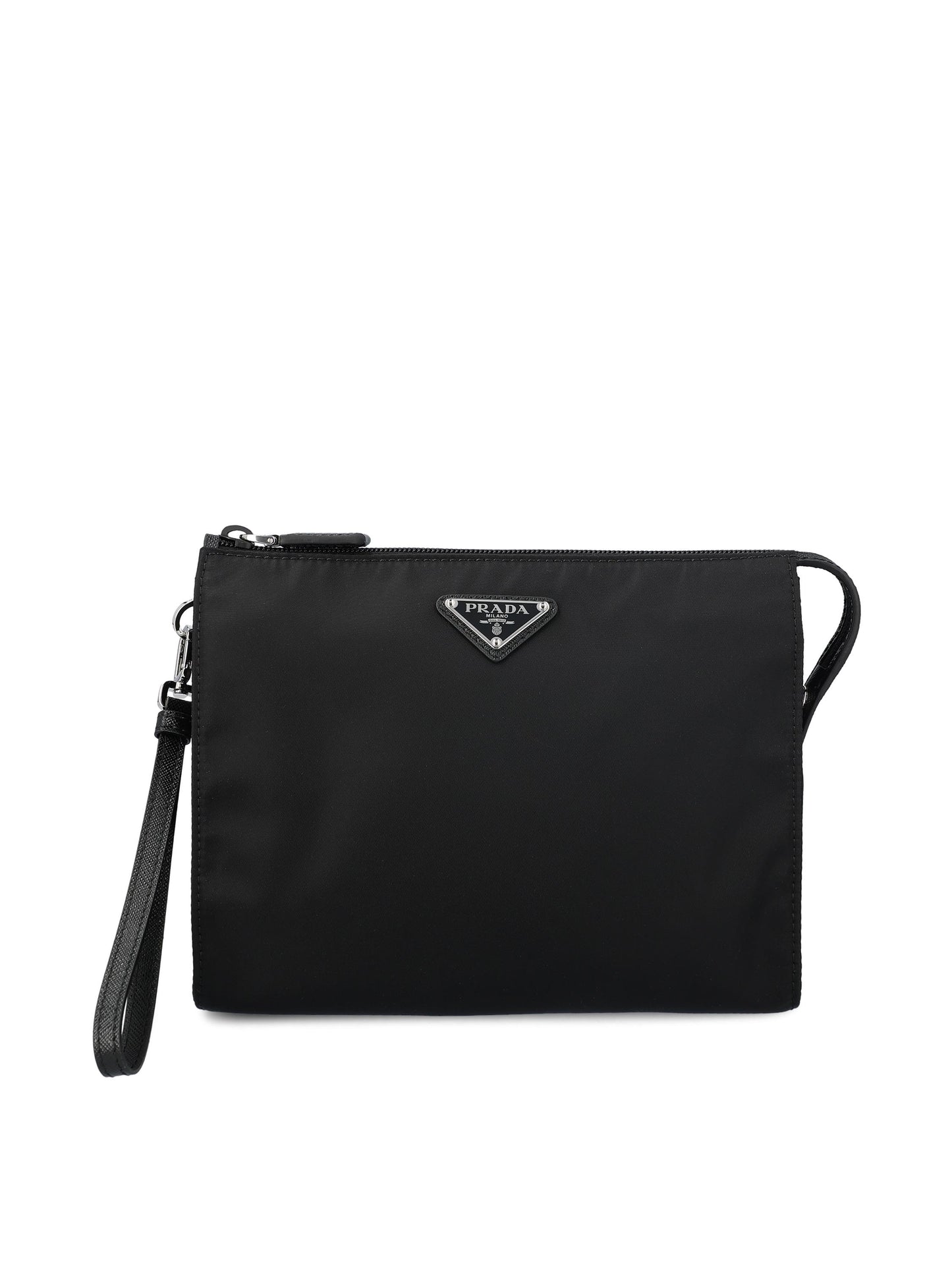 Necessaire realizzato in re-nylon e saffiano. 2NE789 2DMHF0002 PRADA 