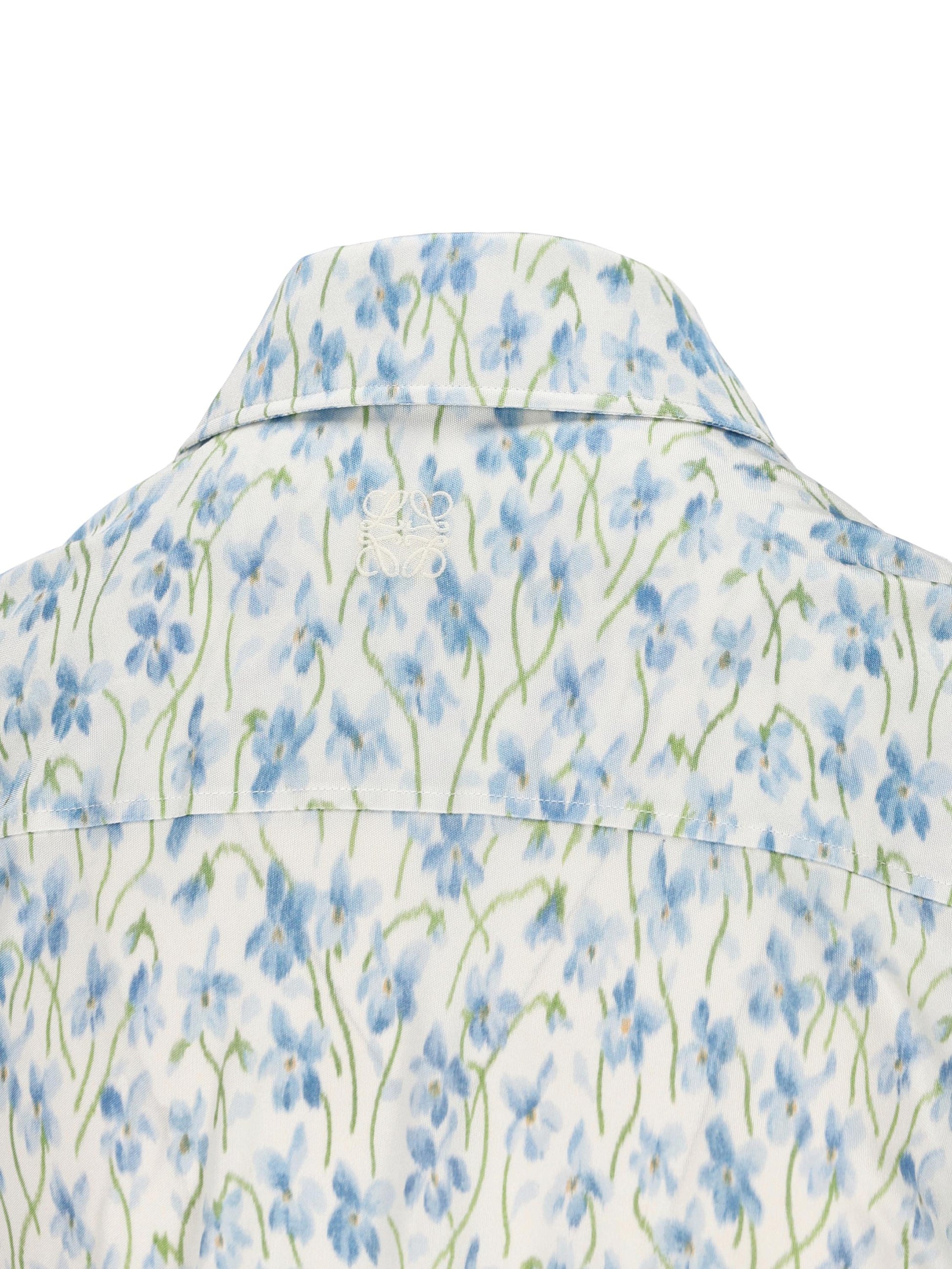 Camicia in viscosa a stampa floreale S359Y05XE7 2105 LOEWE 