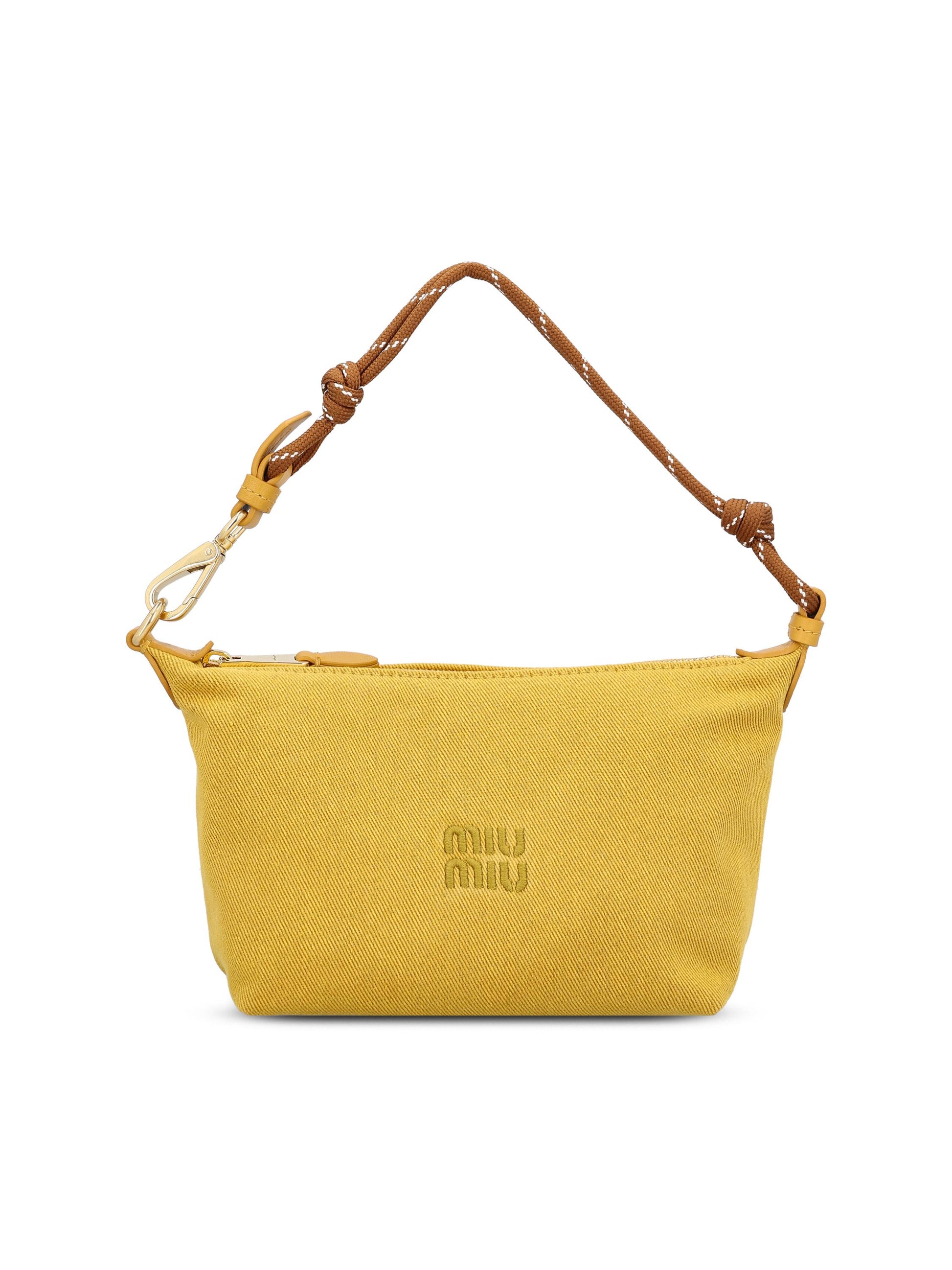 Pouch realizzata in cotone. 5NE841 2IA7F05B3 MIU MIU 