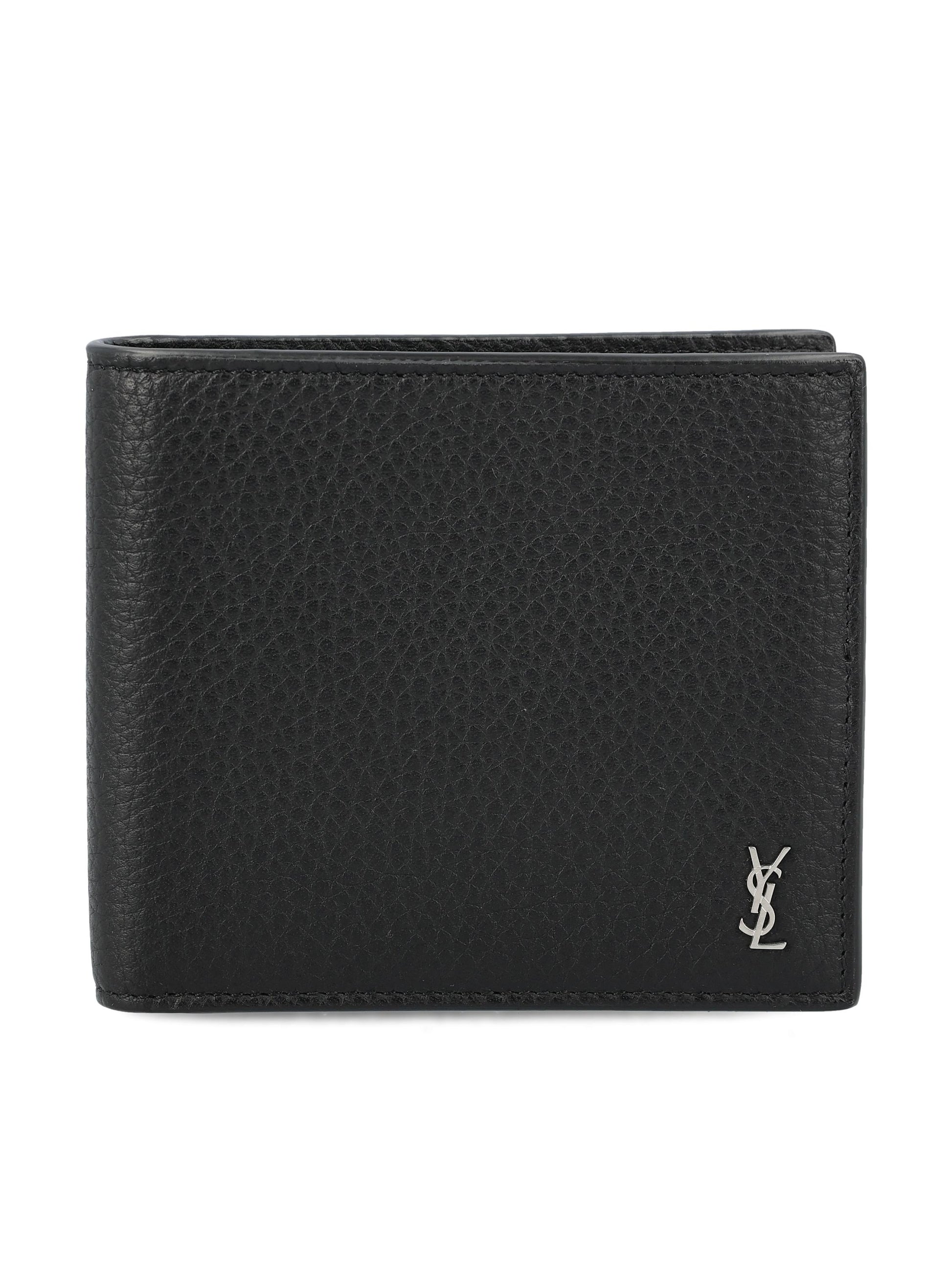 Portafoglio realizzato in pelle di vitello. 847954 AAELP1000 SAINT LAURENT 