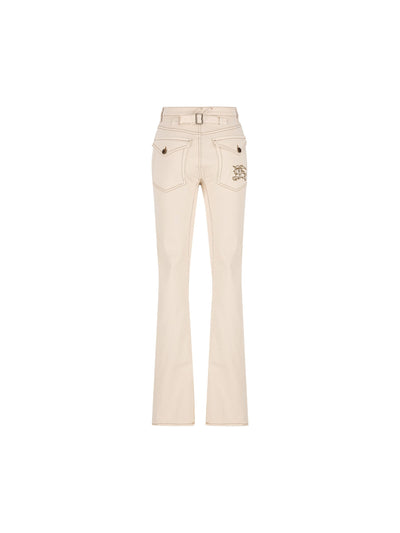 Jeans bootcut a vita alta con ricamo. 8118523 C3997 BURBERRY 