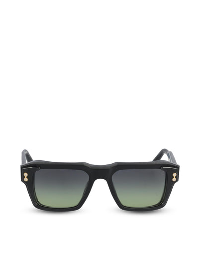 Occhiali da sole realizzati in titanio. AKS-105D-54 BLK - GLD AKONI 