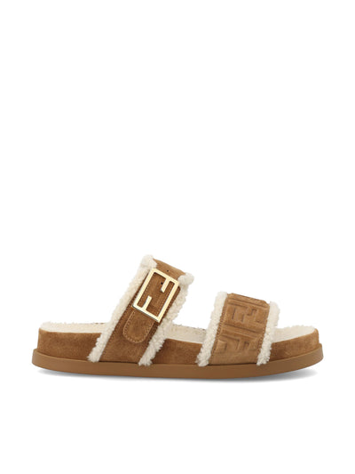 Slide realizzate in pelle. 8X8710 AY9RF1TOO FENDI 