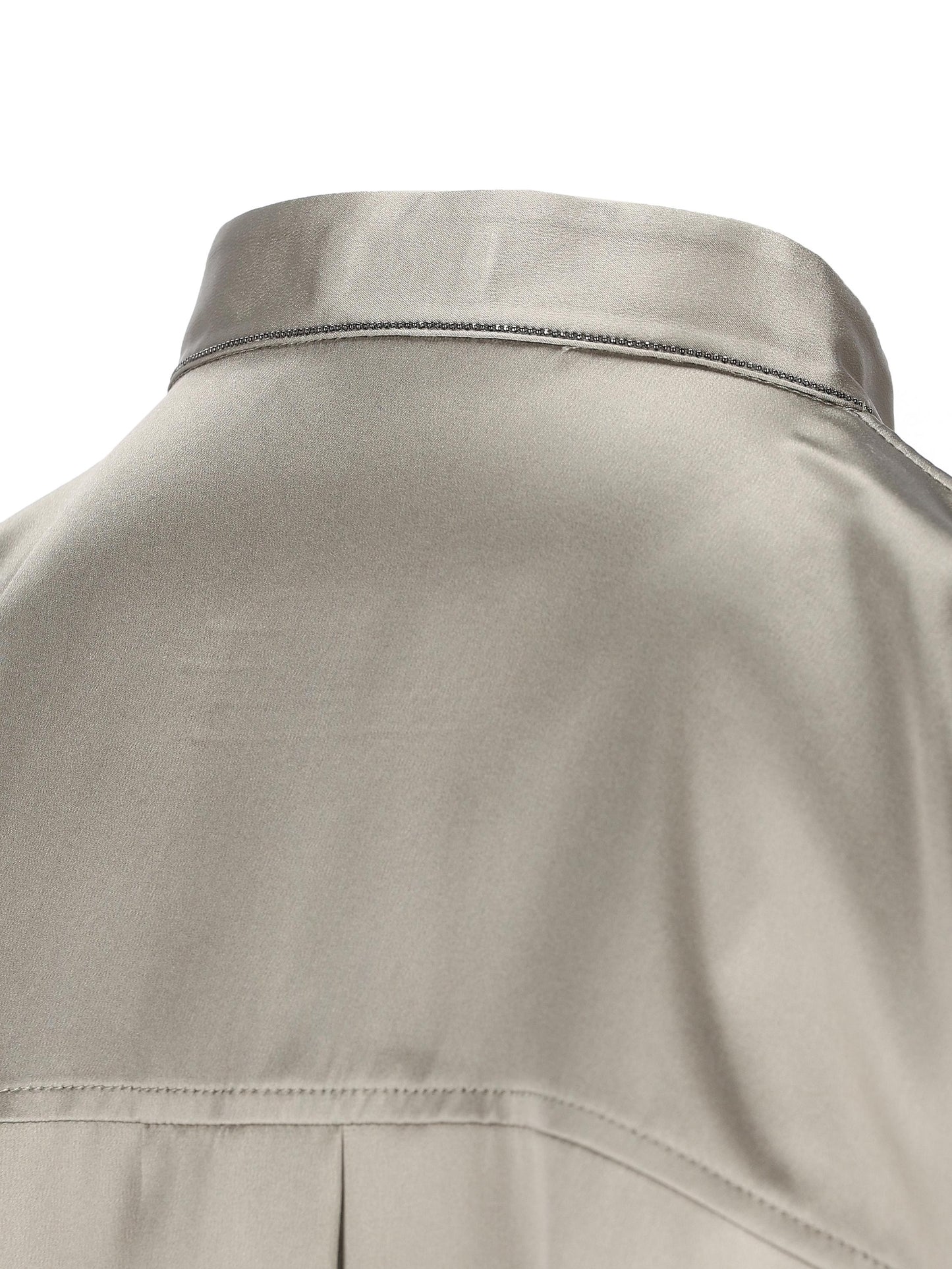 Camicia realizzata in seta. M0C59MY906 C9125 BRUNELLO CUCINELLI 