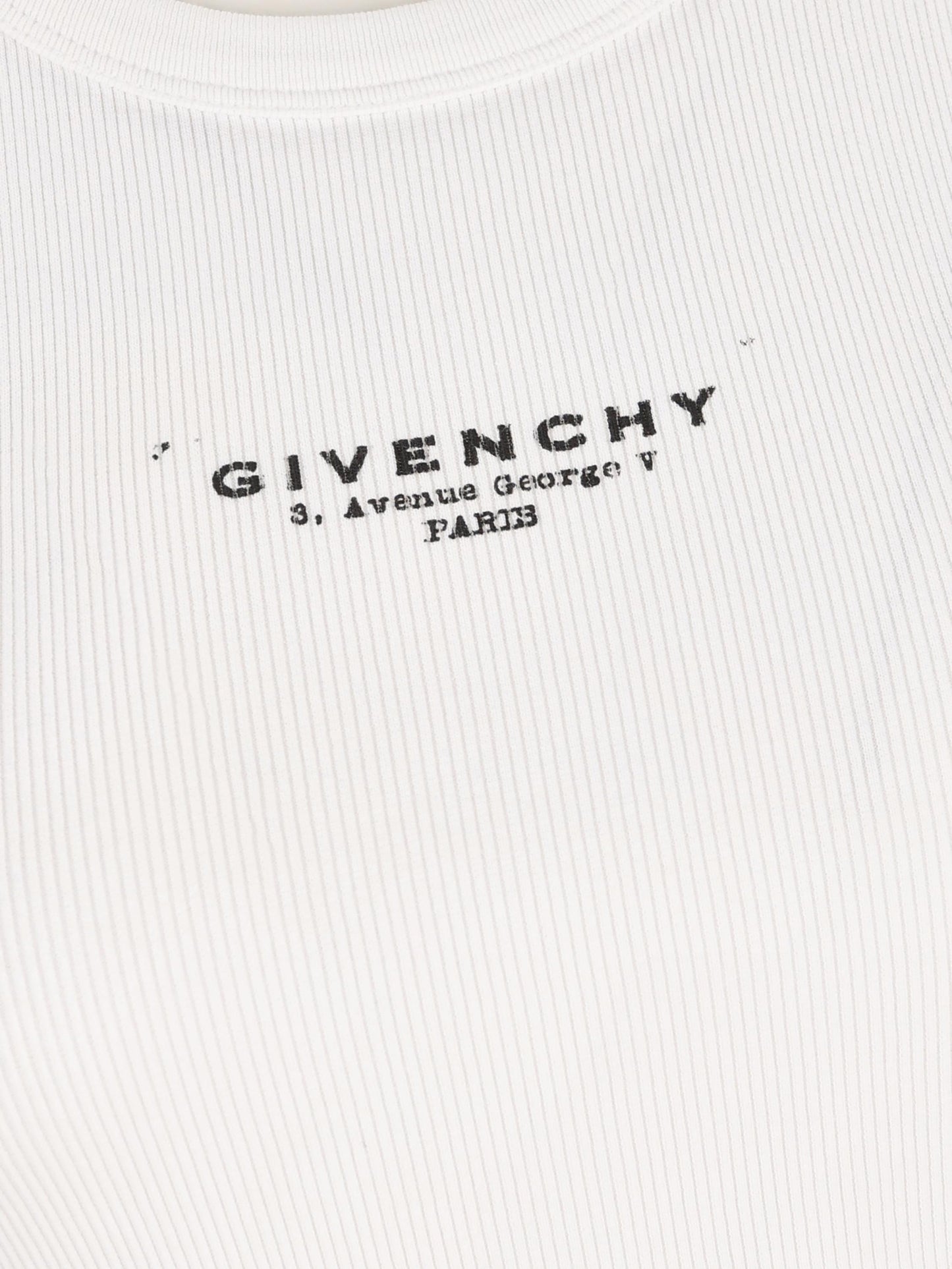Canotta in cotone. BW70FPP75N 100 GIVENCHY 