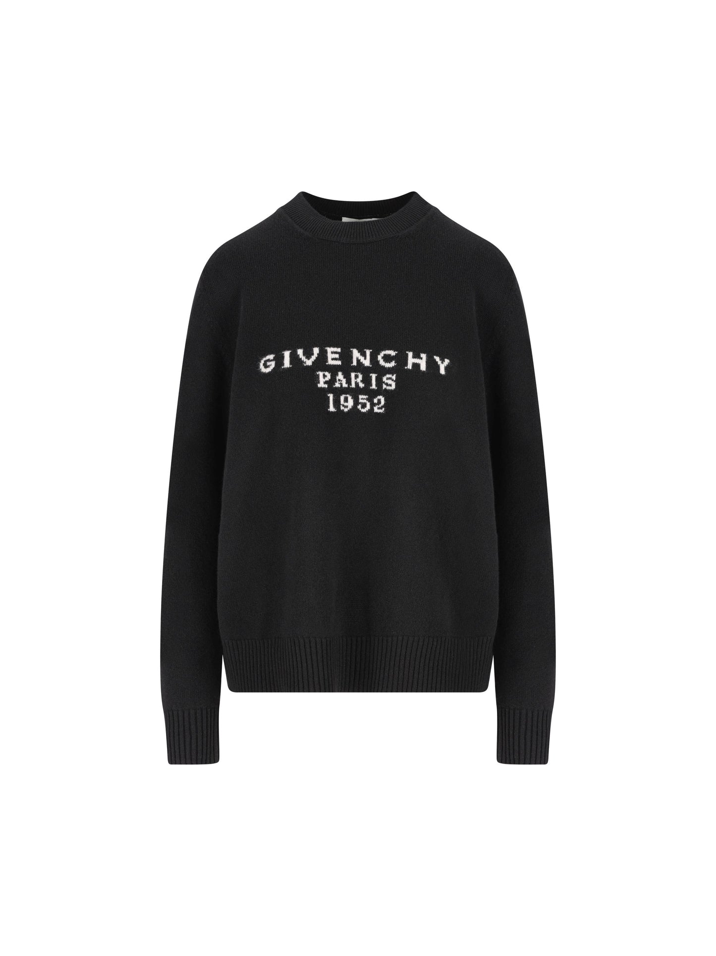 Maglia realizzata in lana e cashmere con logo ricamato BW90VD4ZSN 001 GIVENCHY 