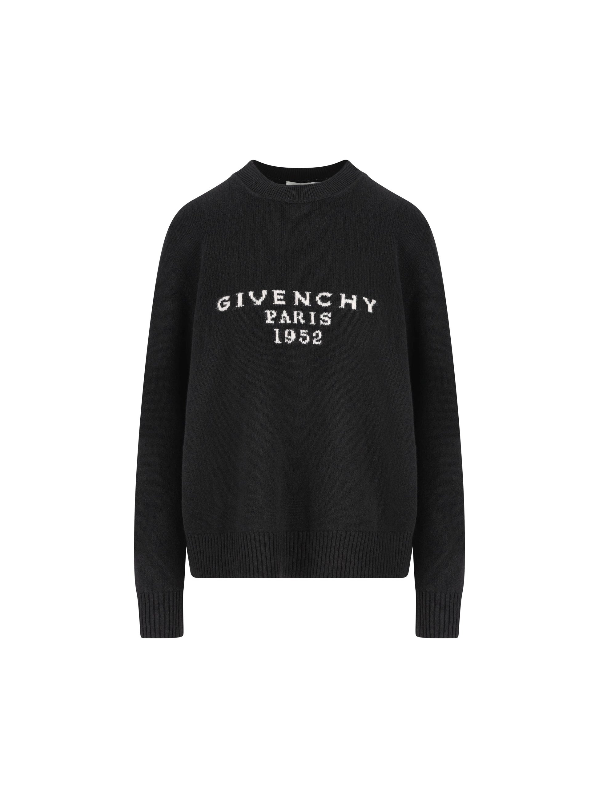 Maglia realizzata in lana e cashmere con logo ricamato BW90VD4ZSN 001 GIVENCHY 