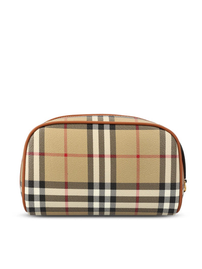 Pouch realizzata in misto cotone 8109811 A9534 BURBERRY 