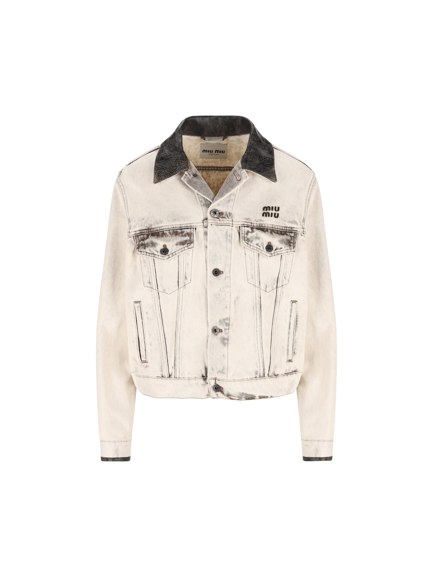 Blouson realizzato in cotone. GWB273 183TF0009 MIU MIU 