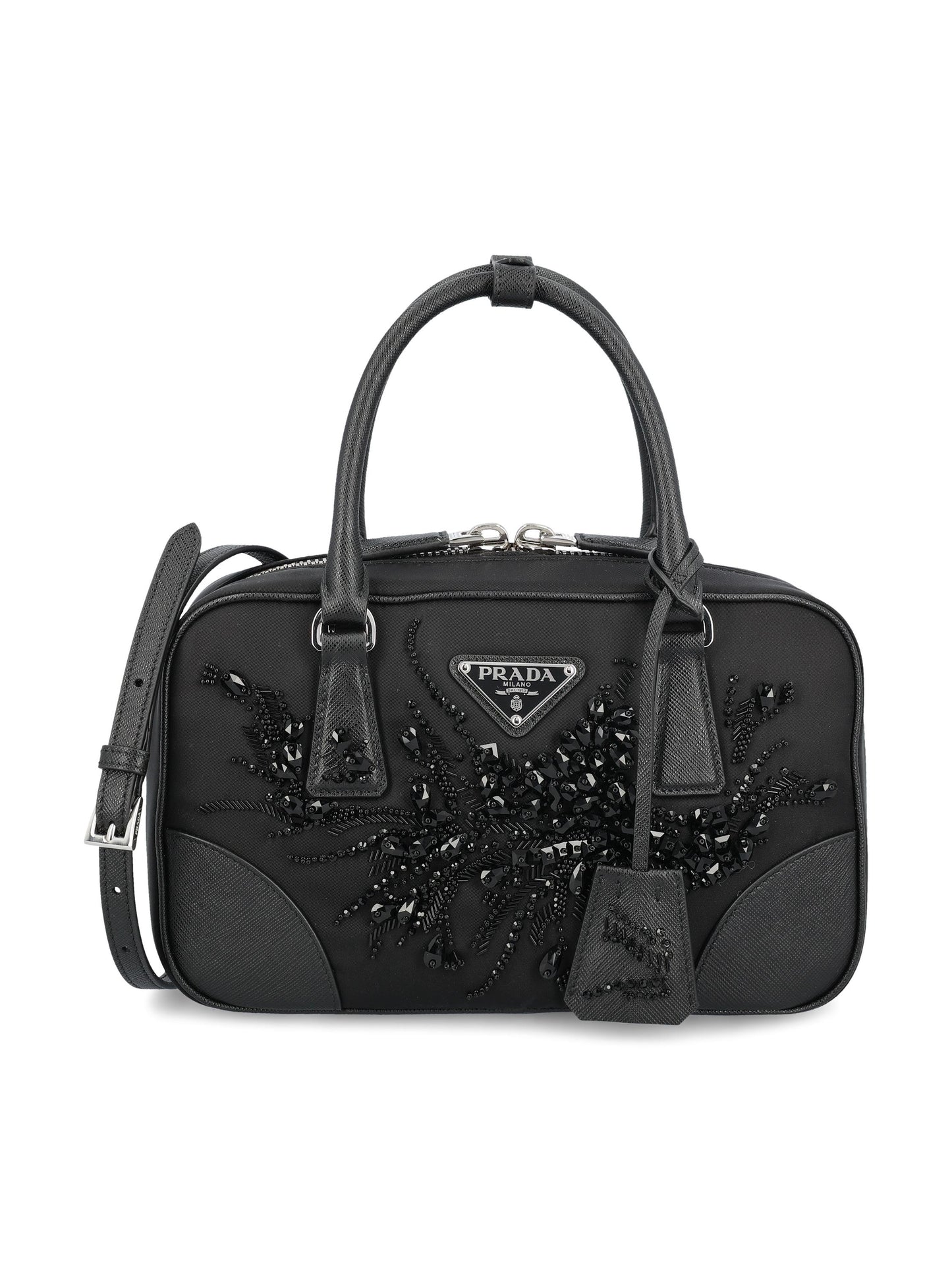 Bauletto realizzato in poliammide. 1BB121 2C4QF0632 PRADA 