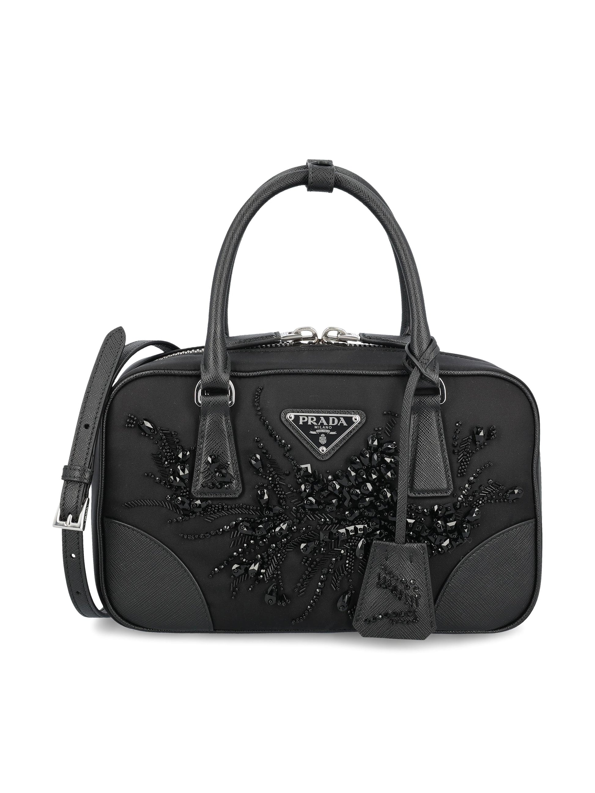 Bauletto realizzato in poliammide. 1BB121 2C4QF0632 PRADA 