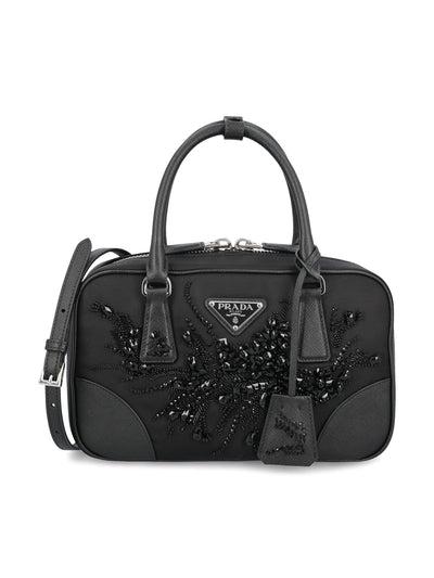 Bauletto realizzato in poliammide. 1BB121 2C4QF0632 PRADA 