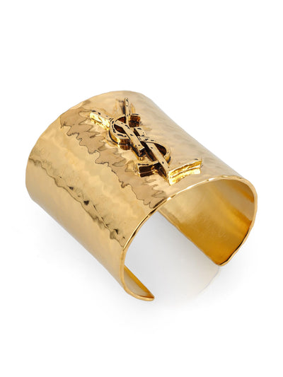 Bracciale a polsino in ottone. 831752 Y15008060 SAINT LAURENT 