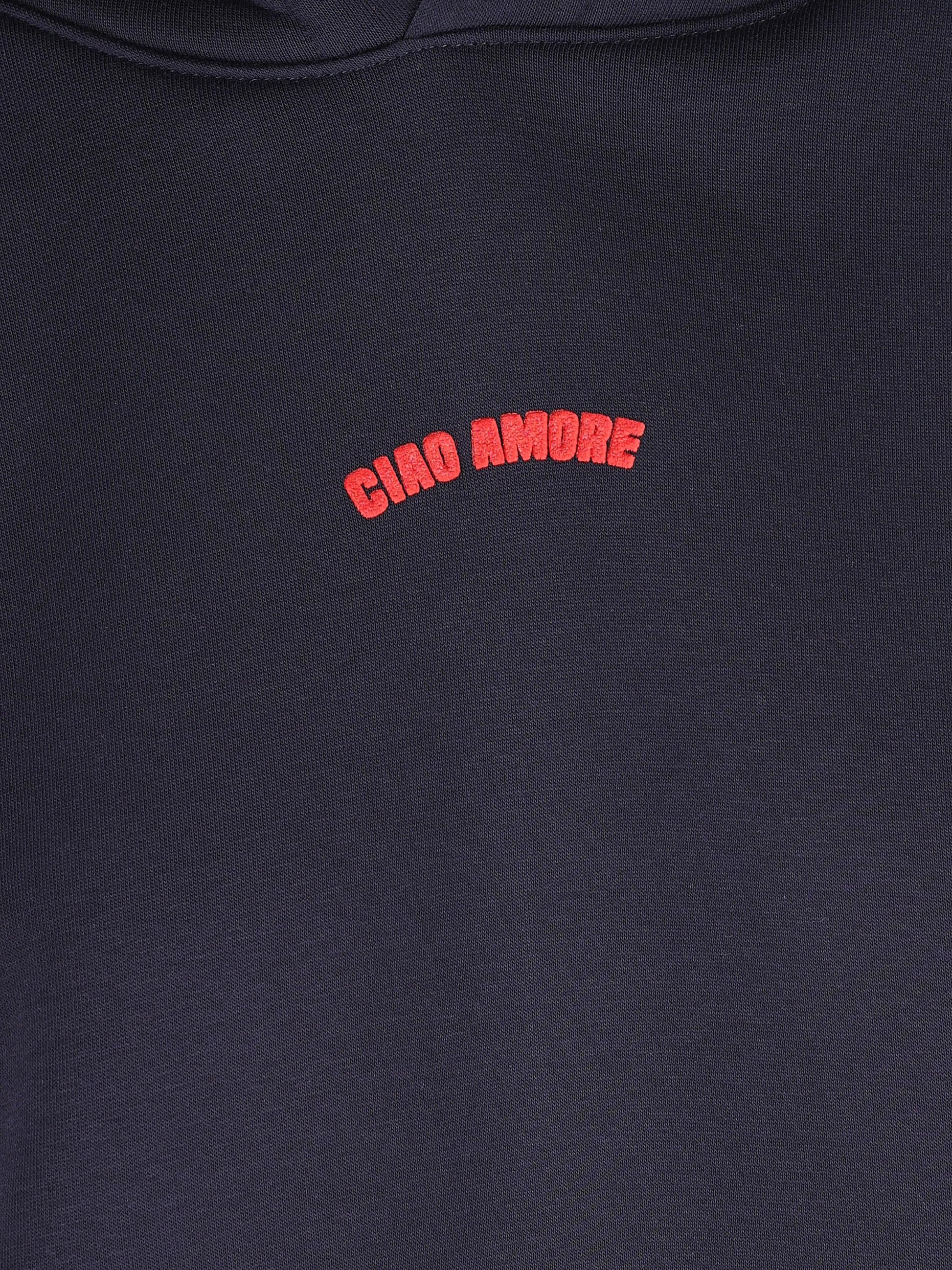 Felpa con cappuccio Ciao Amore Cortina Lover F25ET2322K 03 GIADA BENINCASA 