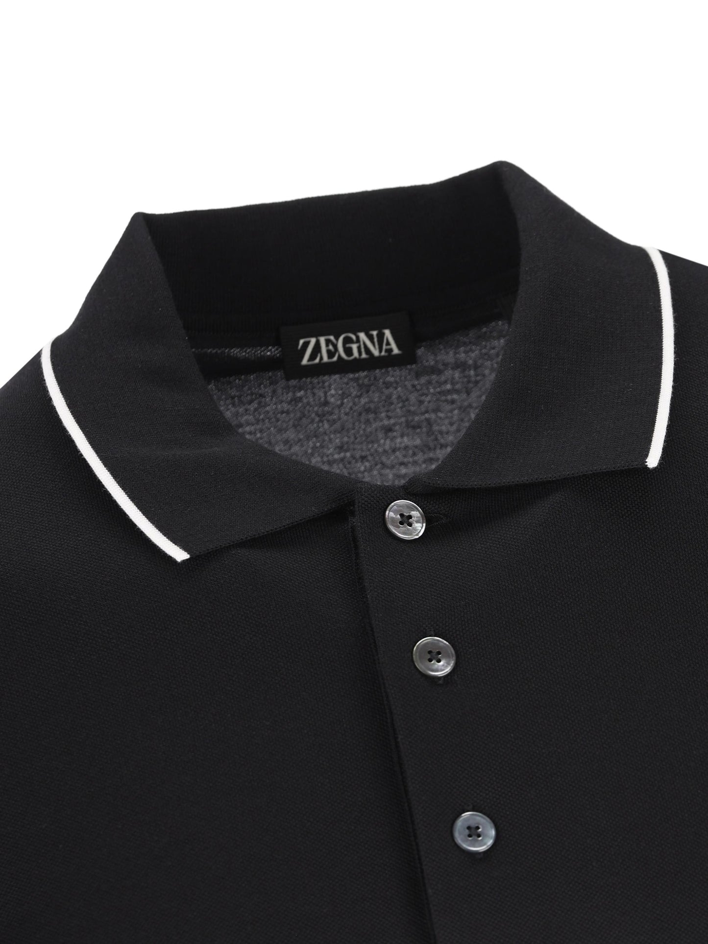 Polo realizzata in cotone. RE7358A5 B746K09 ZEGNA 