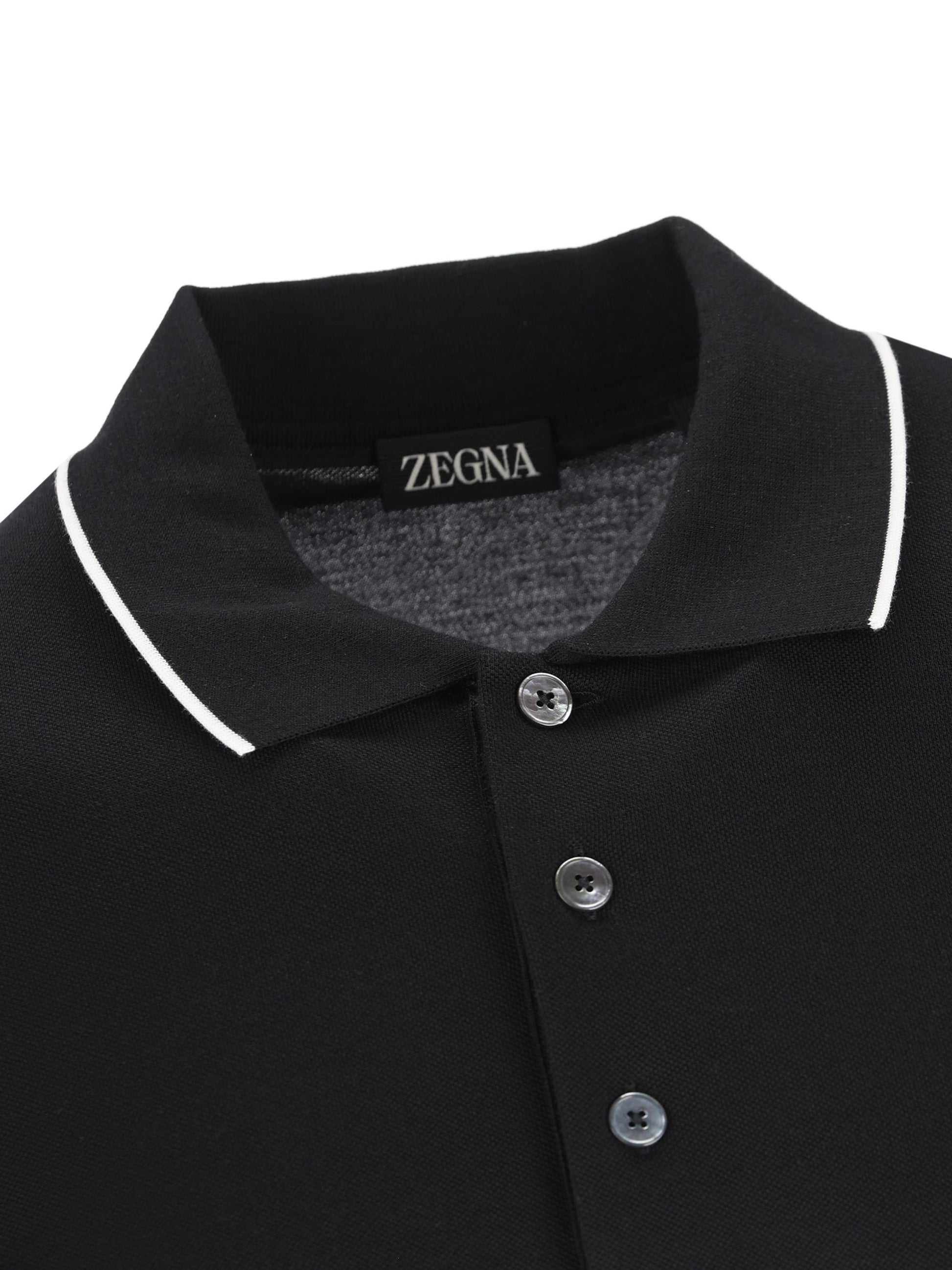 Polo realizzata in cotone. RE7358A5 B746K09 ZEGNA 