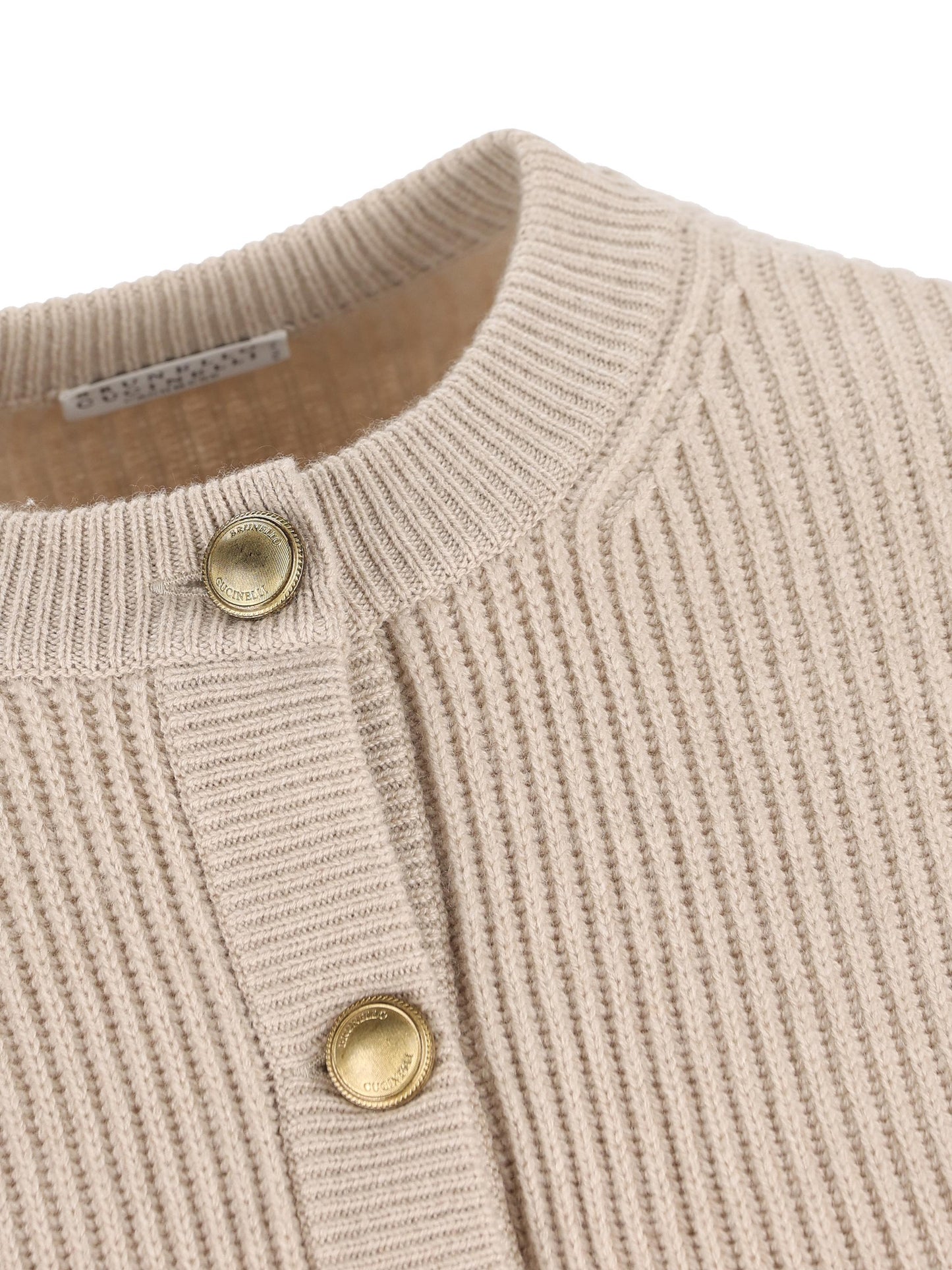 Cardigan realizzato in misto lana vergine e cashmere. M16725126 C9504 BRUNELLO CUCINELLI 