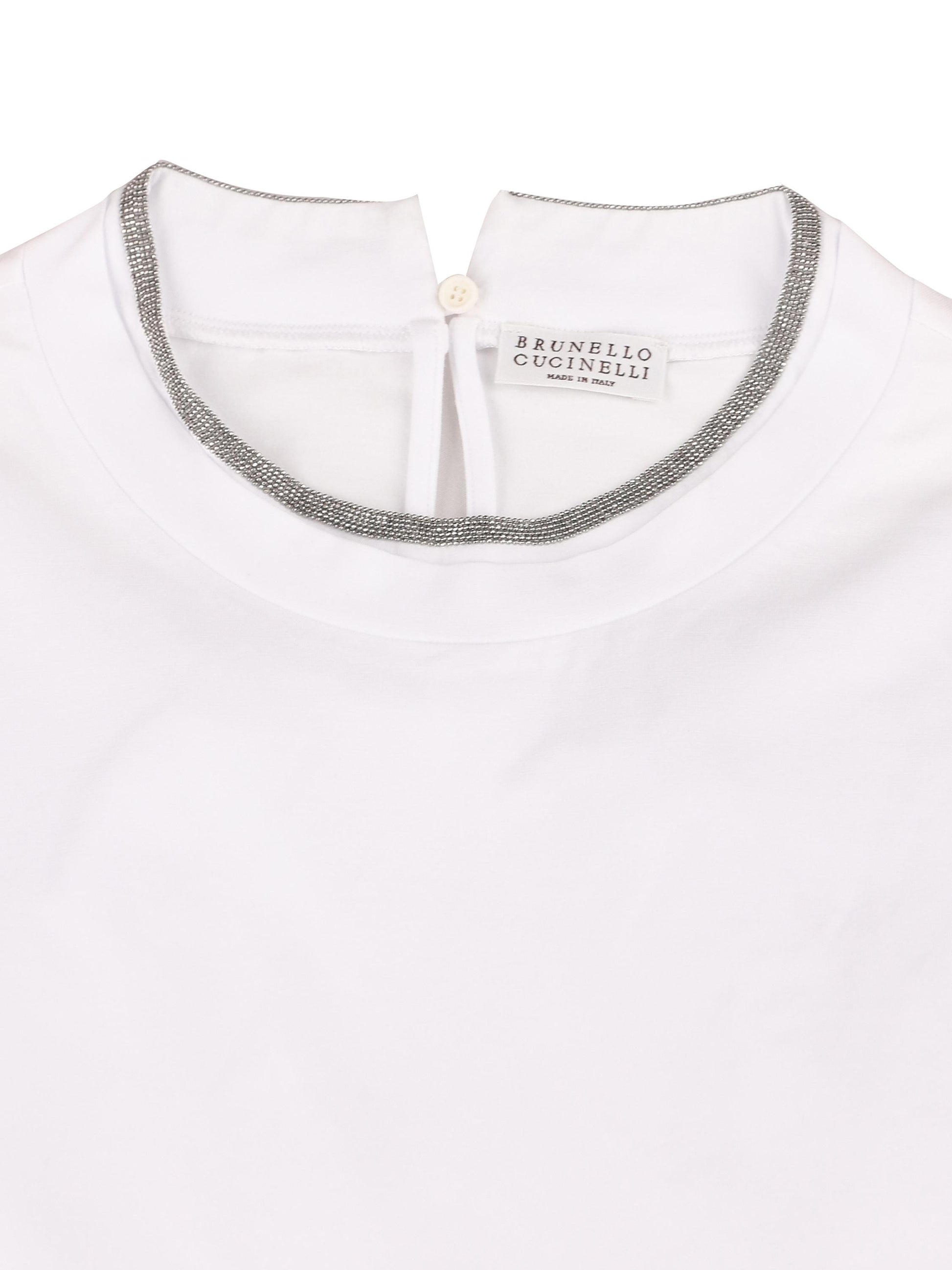 T-Shirt in cotone. M0T18BD200 C159 BRUNELLO CUCINELLI 