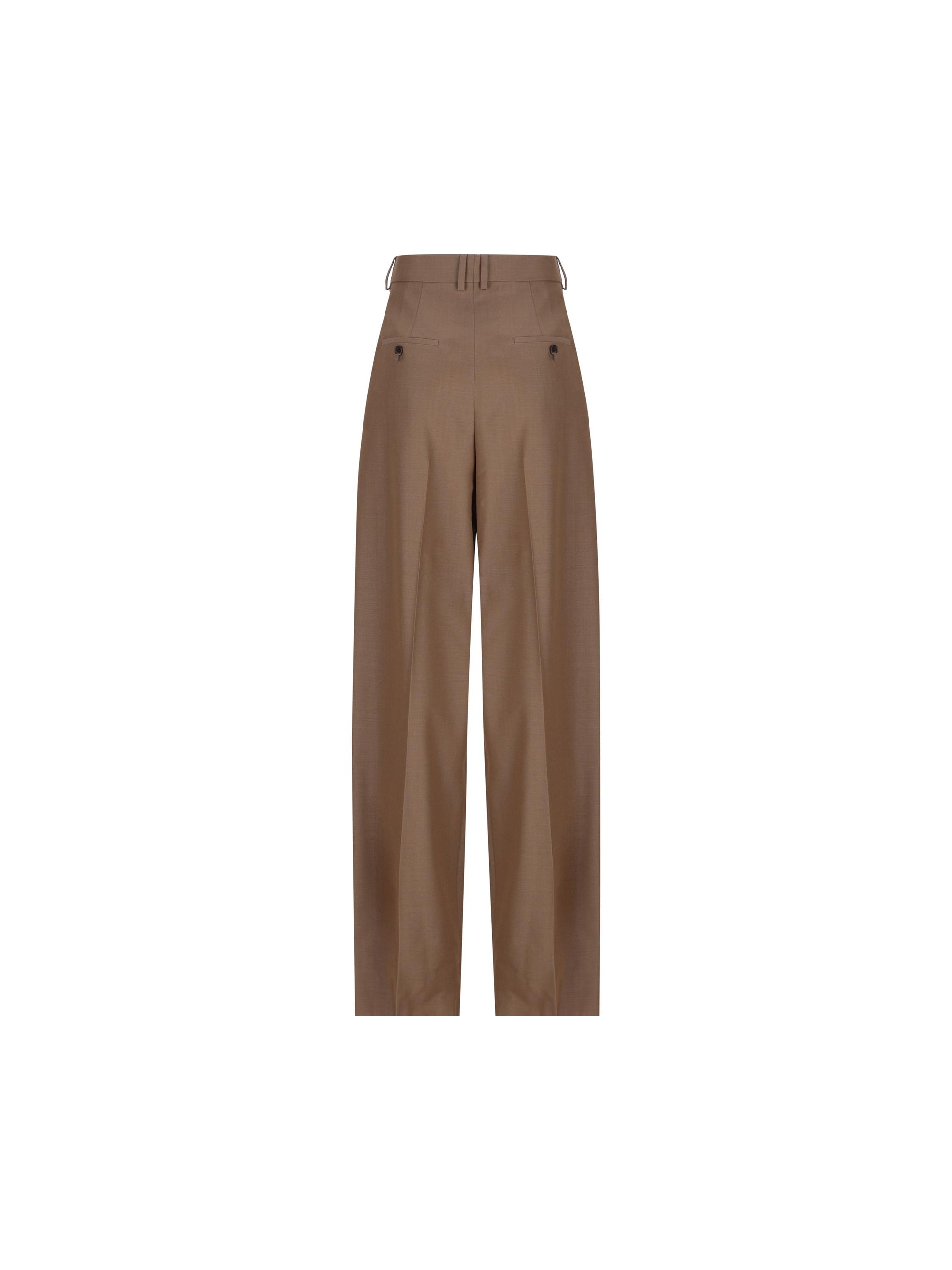 Pantaloni in lana e mohair. 854457 Y1N022055 SAINT LAURENT 