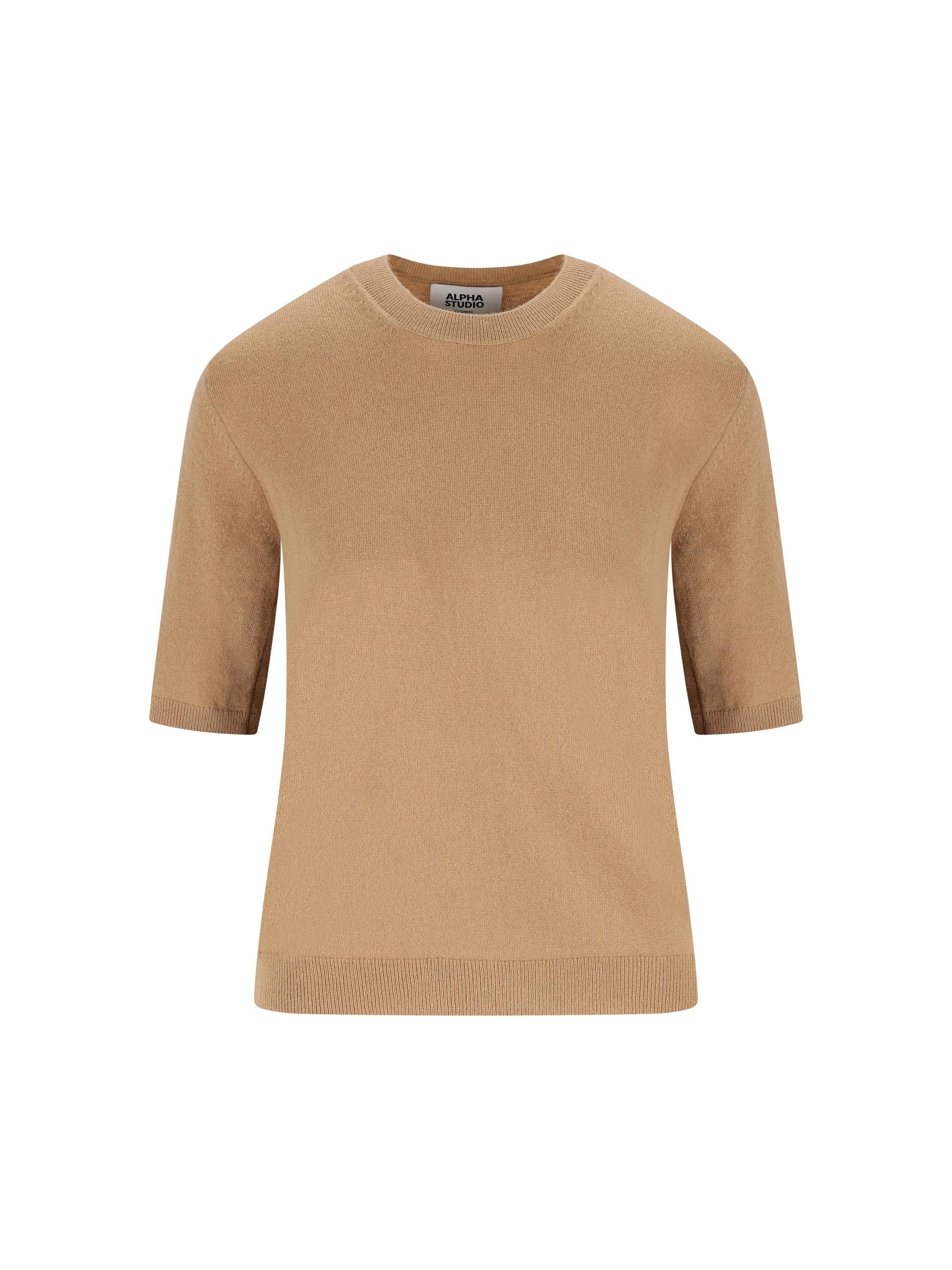 Maglia in Cashmere Manica Corta 4320C 2013 ALPHA STUDIO 