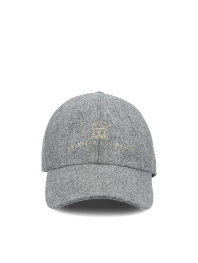 Cappello in lana vergine. M038P9850 CGQ69 BRUNELLO CUCINELLI 