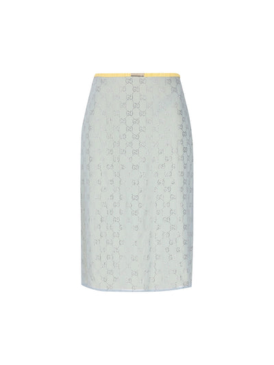 Gonna realizzata in seta. 855496 ZARX24141 GUCCI 