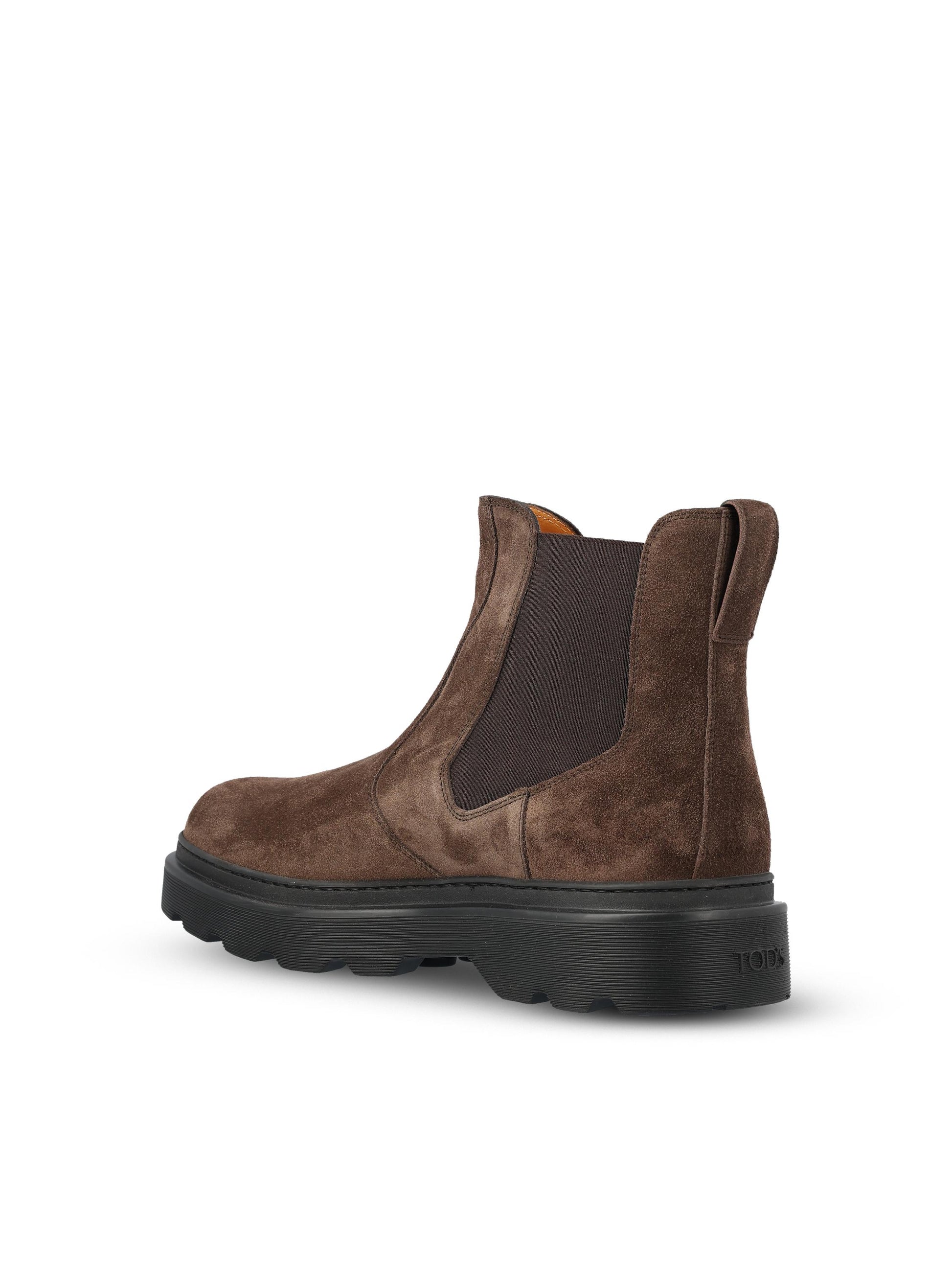 Stivaletti in pelle scamosciata. XXM24L0IR30RE0 9999 TOD'S 