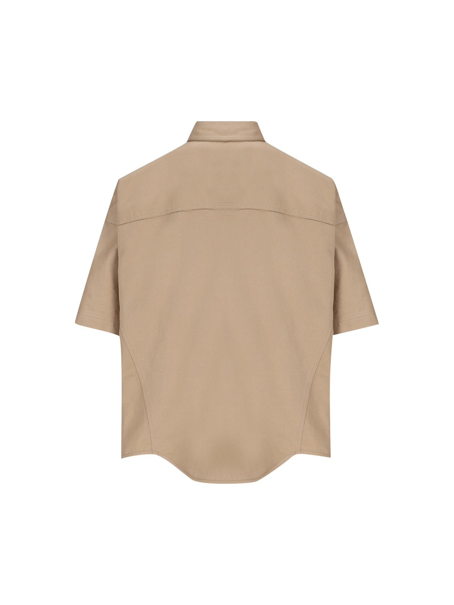 Camicia realizzata in cotone e lino. ML597EM906 C631 BRUNELLO CUCINELLI 