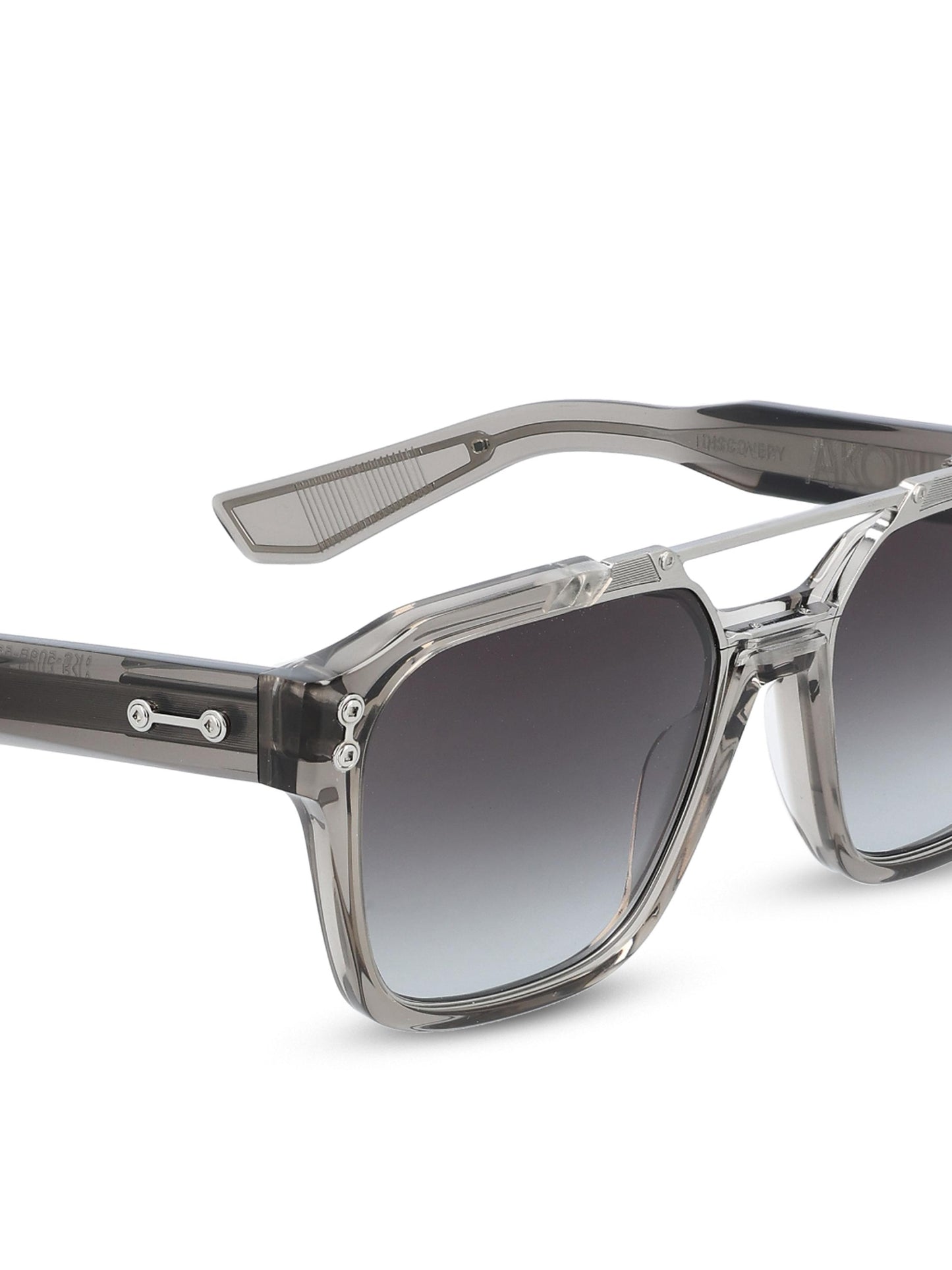 Occhiali da sole realizzati in acetato AKS-509B-55 GRY - PLD AKONI 