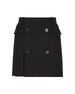 Gonna realizzata in viscosa. 838765 TRT011000 BALENCIAGA 