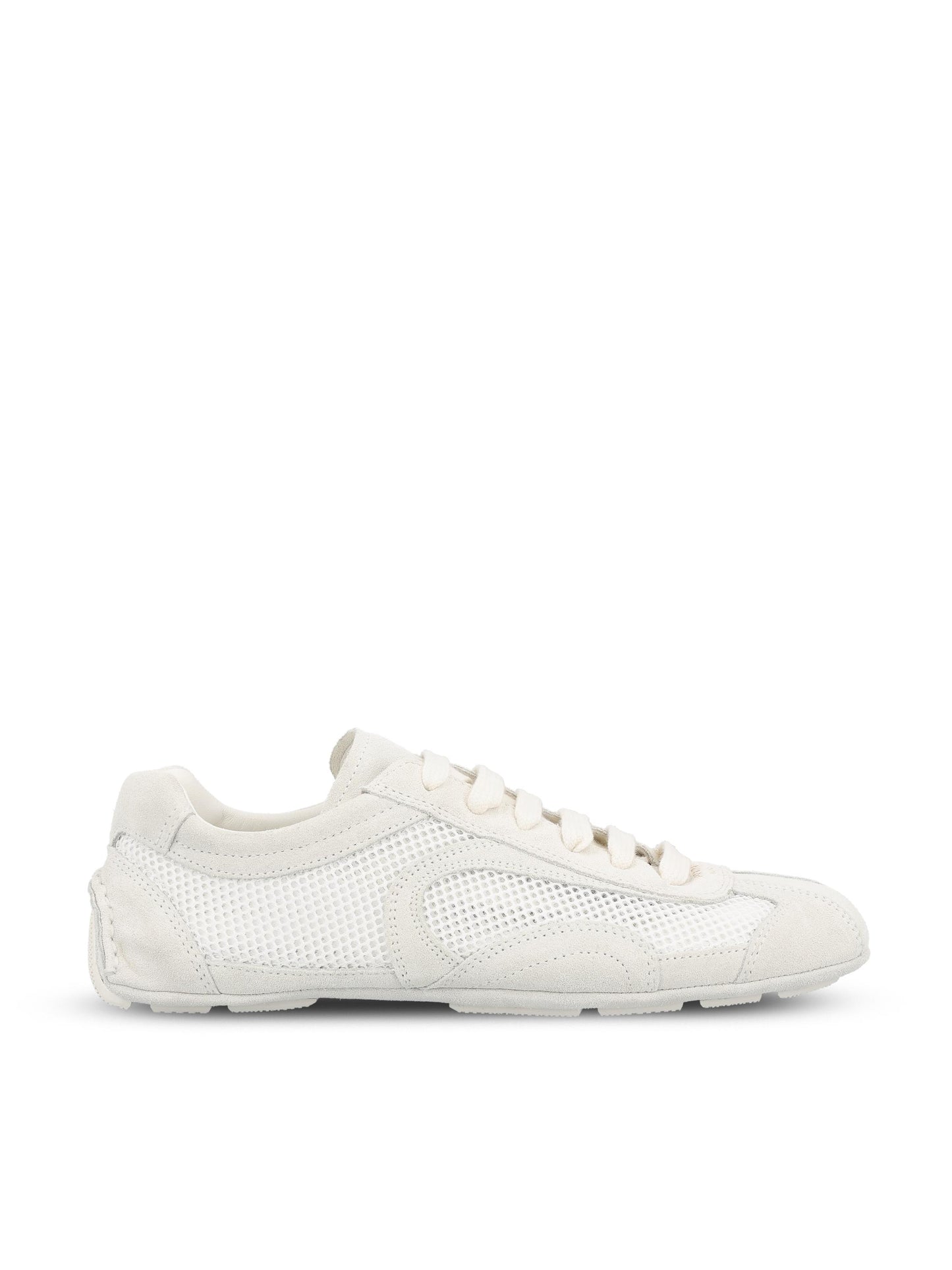 Sneakers realizzato in pelle scamosciata e tessuto. 1E247O 3D8CF0009 PRADA 