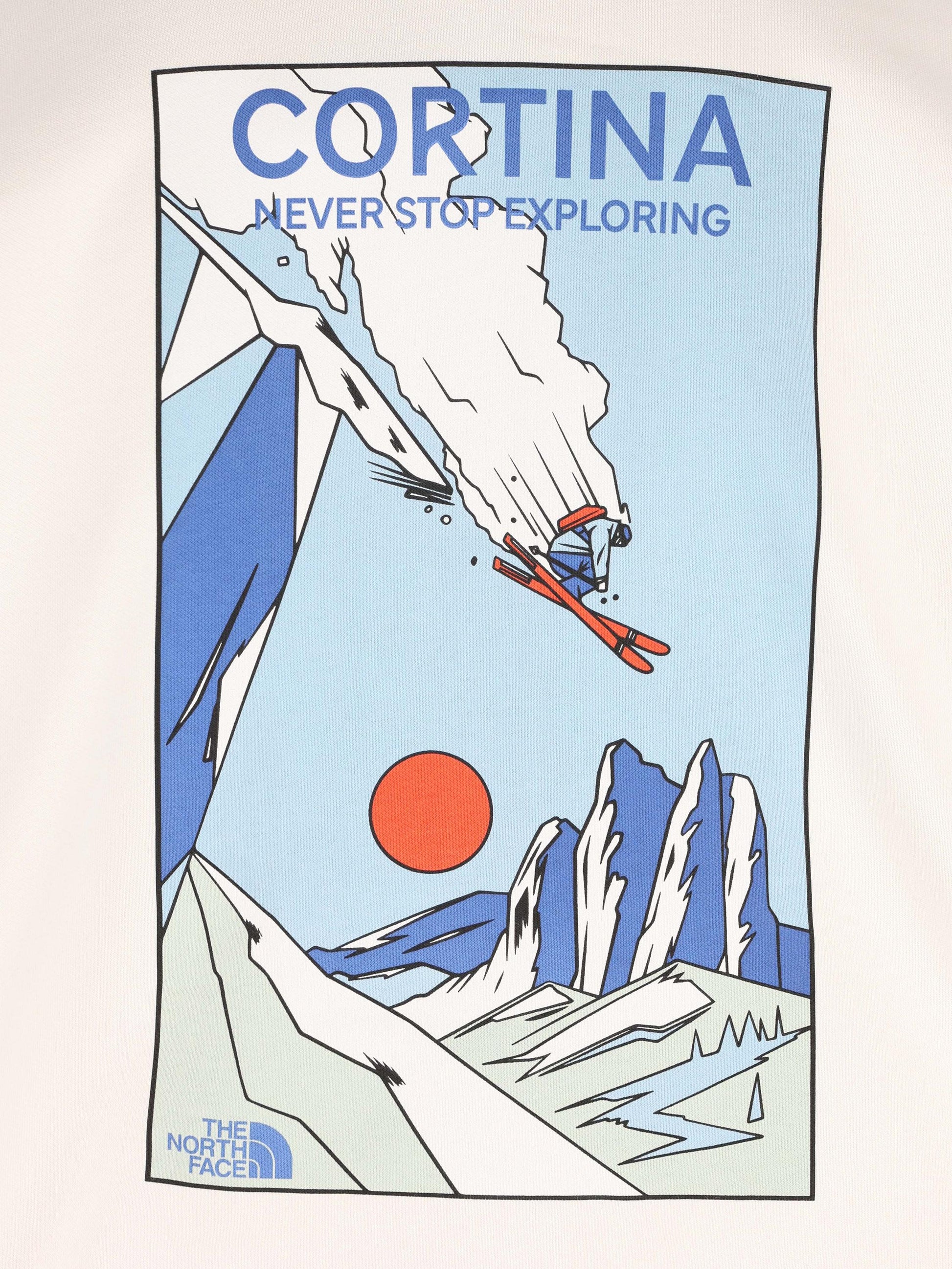 Felpa realizzata in cotone e poliestere. NF0A8GB9 QLI1 THE NORTH FACE 