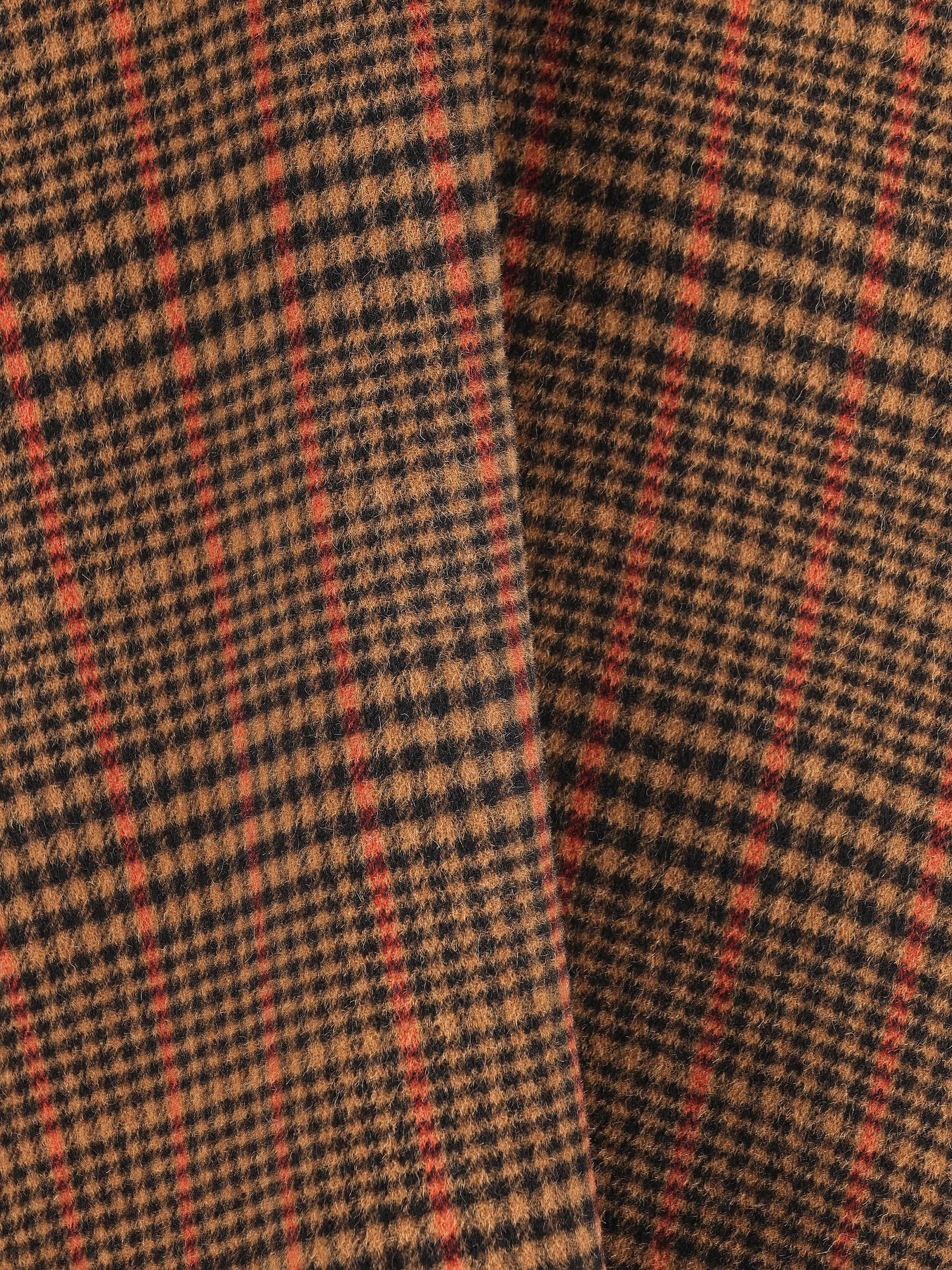 Mantella-plaid realizzata in lana. 842744 Y1M562513 SAINT LAURENT 