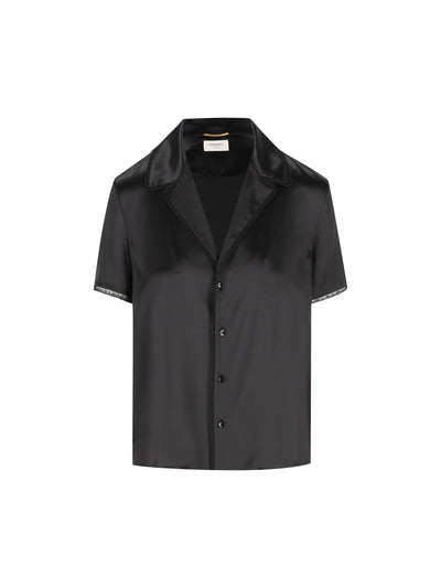 Maglia realizzata in seta. 861081 Y7G271000 SAINT LAURENT 