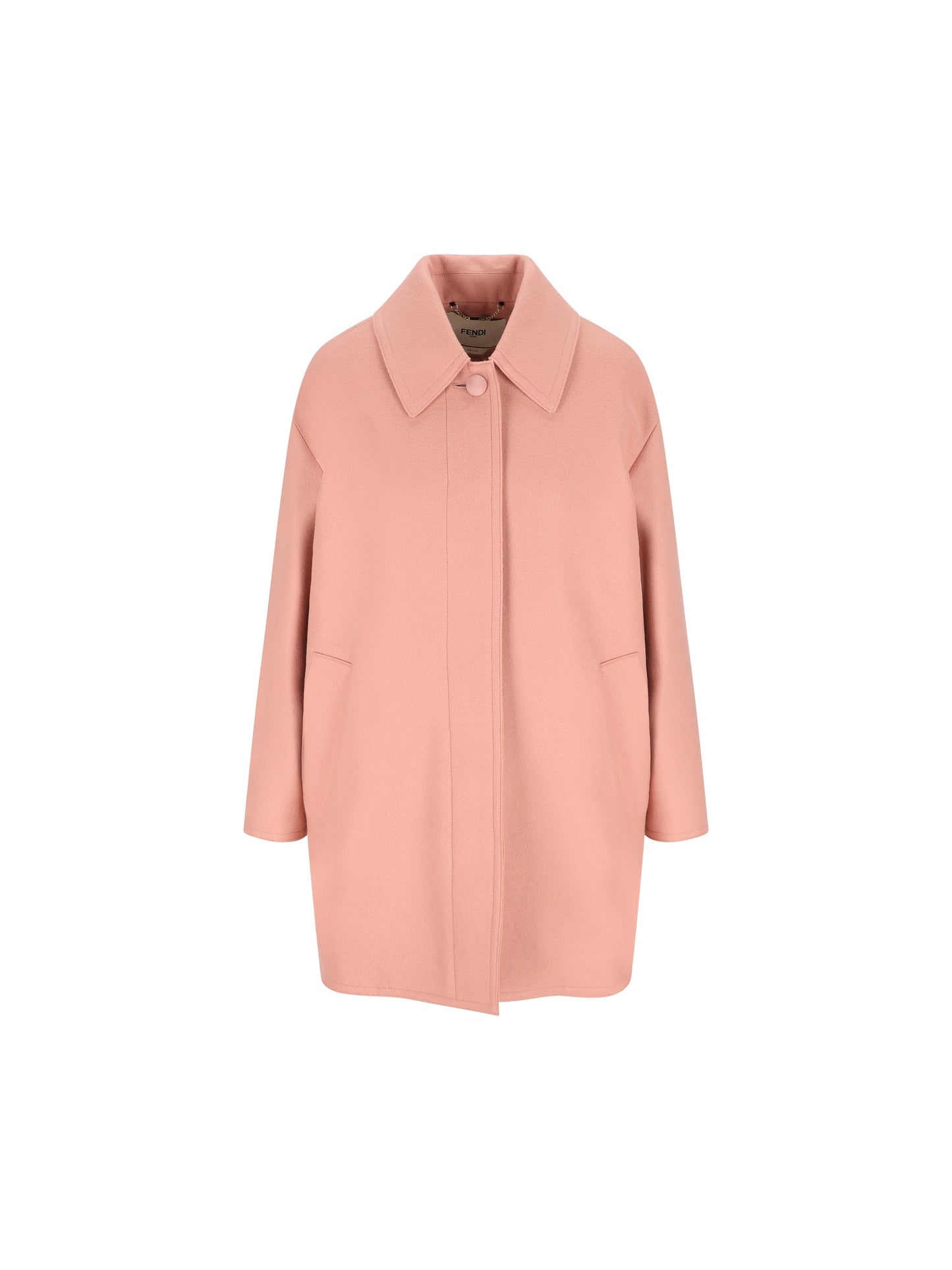 Cappotto realizzato in viscosa e lana vergine. FJ7670 AJ0KF1T6N FENDI 