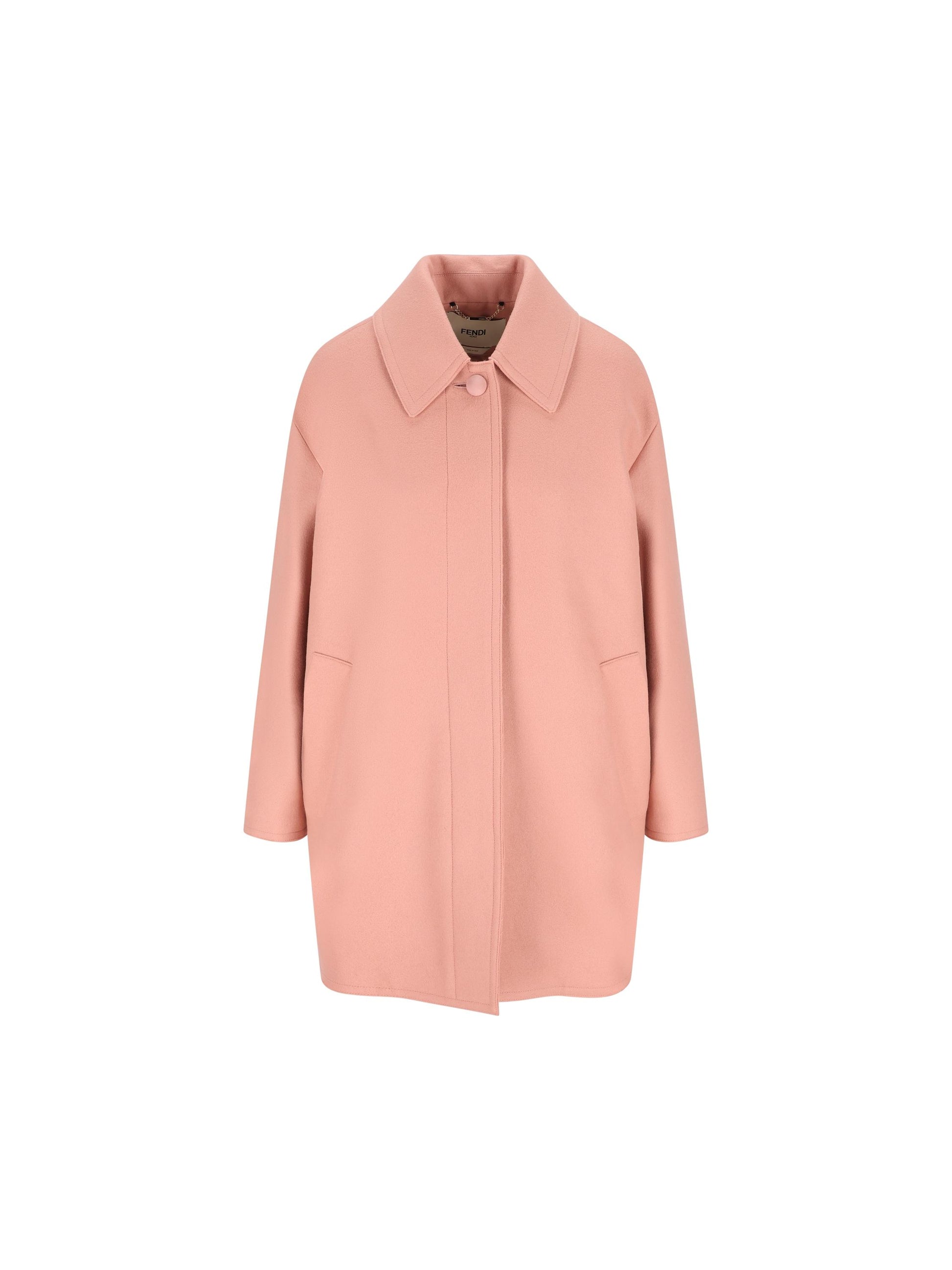 Cappotto realizzato in viscosa e lana vergine. FJ7670 AJ0KF1T6N FENDI 