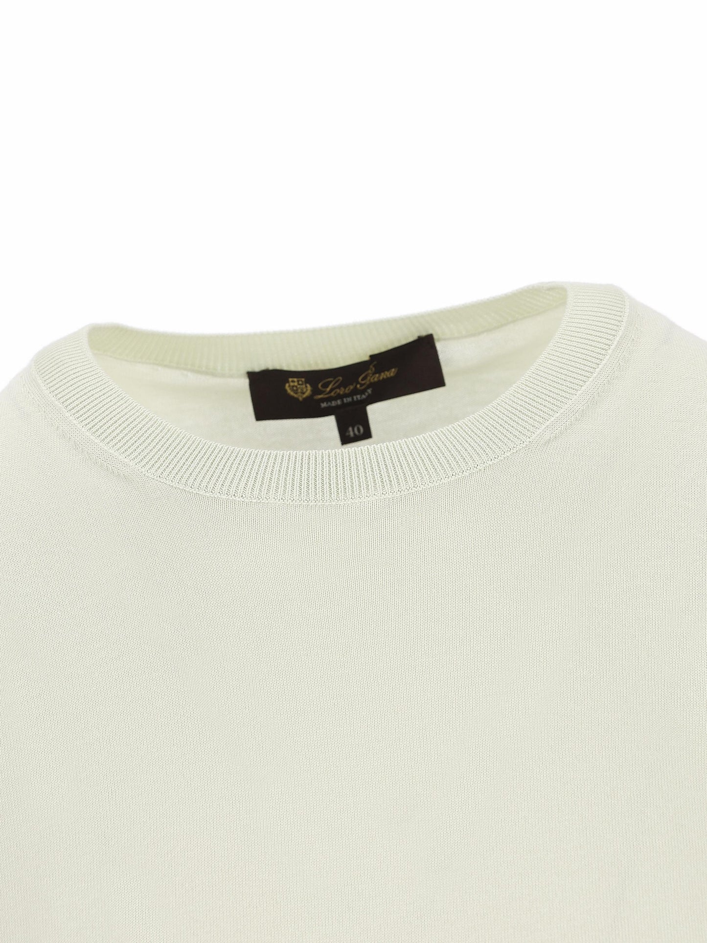 Maglia realizzata in cotone. FAM7984 5115 LORO PIANA 