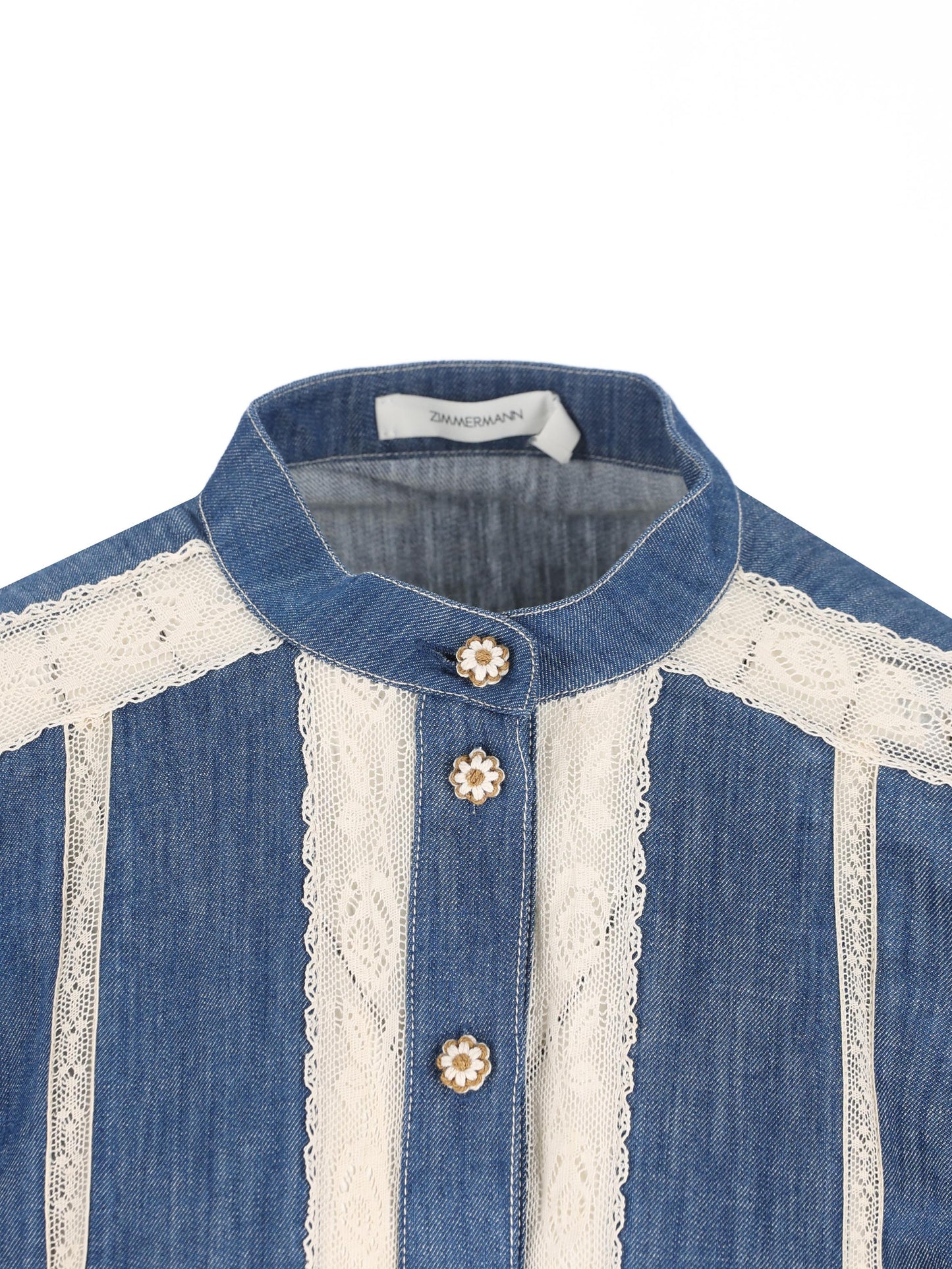 Camicia realizzata in cotone. 5604TRS261 RWBLU ZIMMERMANN 