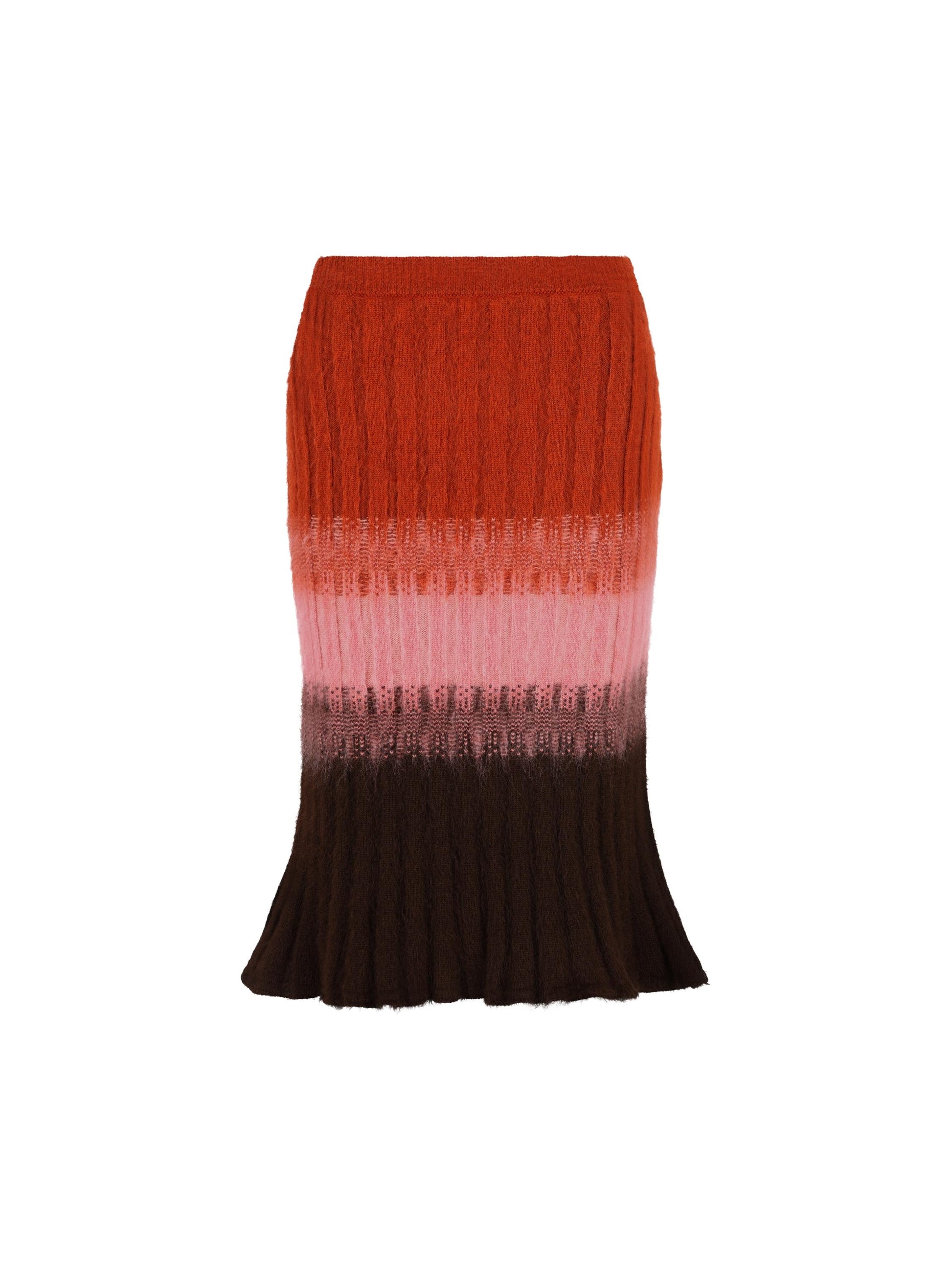 Gonna realizzata in mohair e poliammide. FZQ994 AYLTF1TIN FENDI 