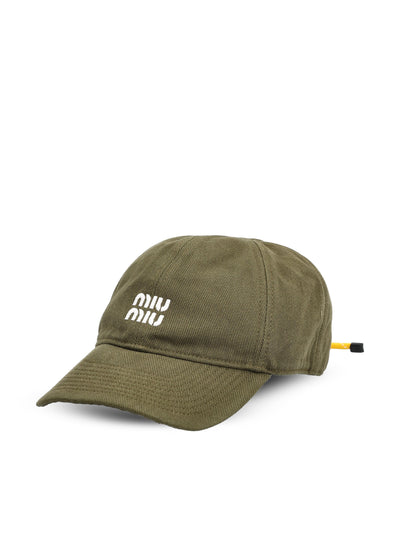 Cappello realizzato in cotone. 5HC369 2CR1F0L24 MIU MIU 