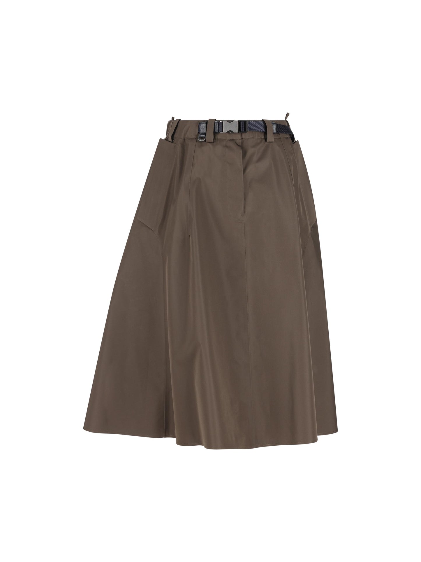 Gonna realizzata in poliestre riciclato. 21H025 18UUF0334 PRADA 